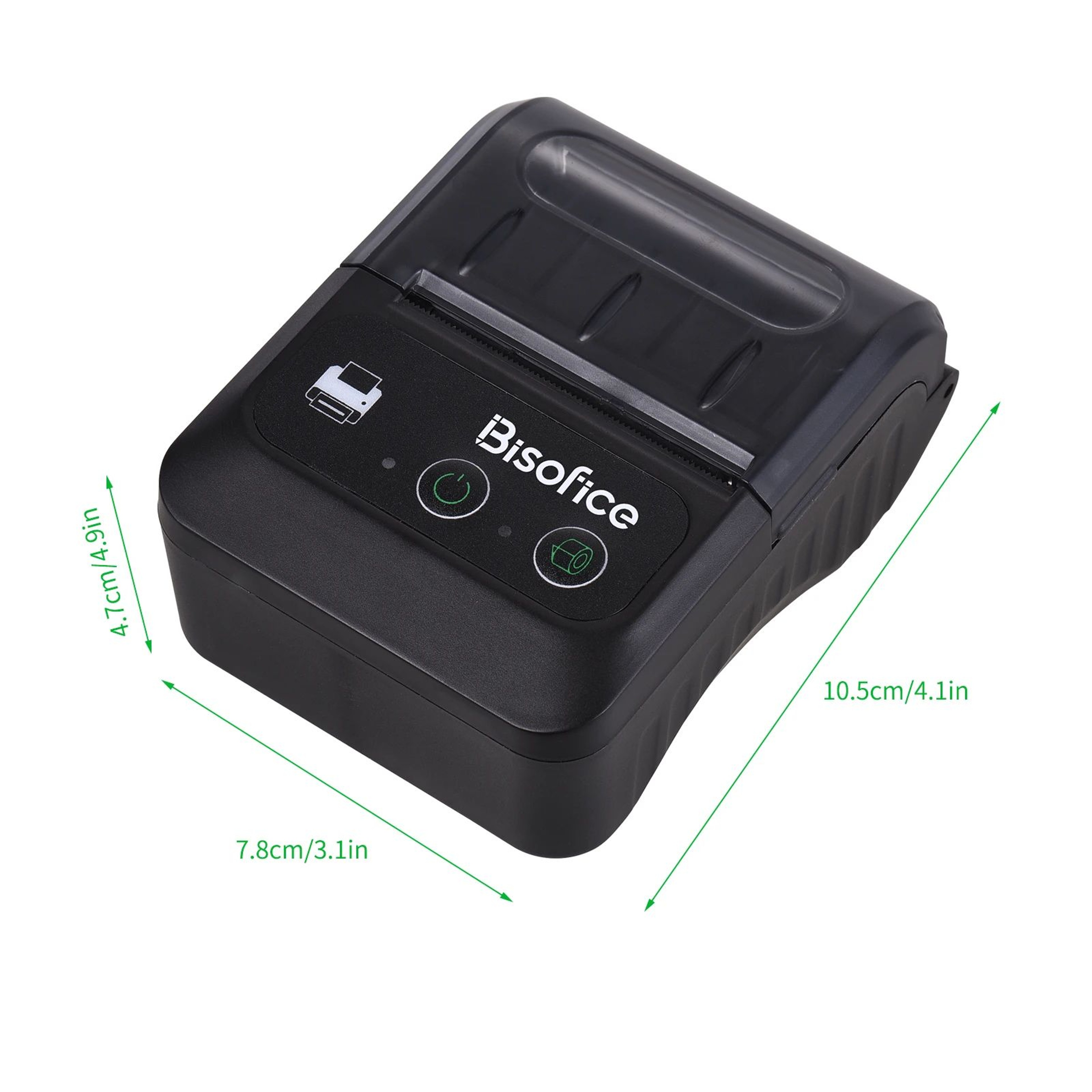 58mm Portable Bluetooth Thermal Label Printer With Wireless ESCPOS Printing 4