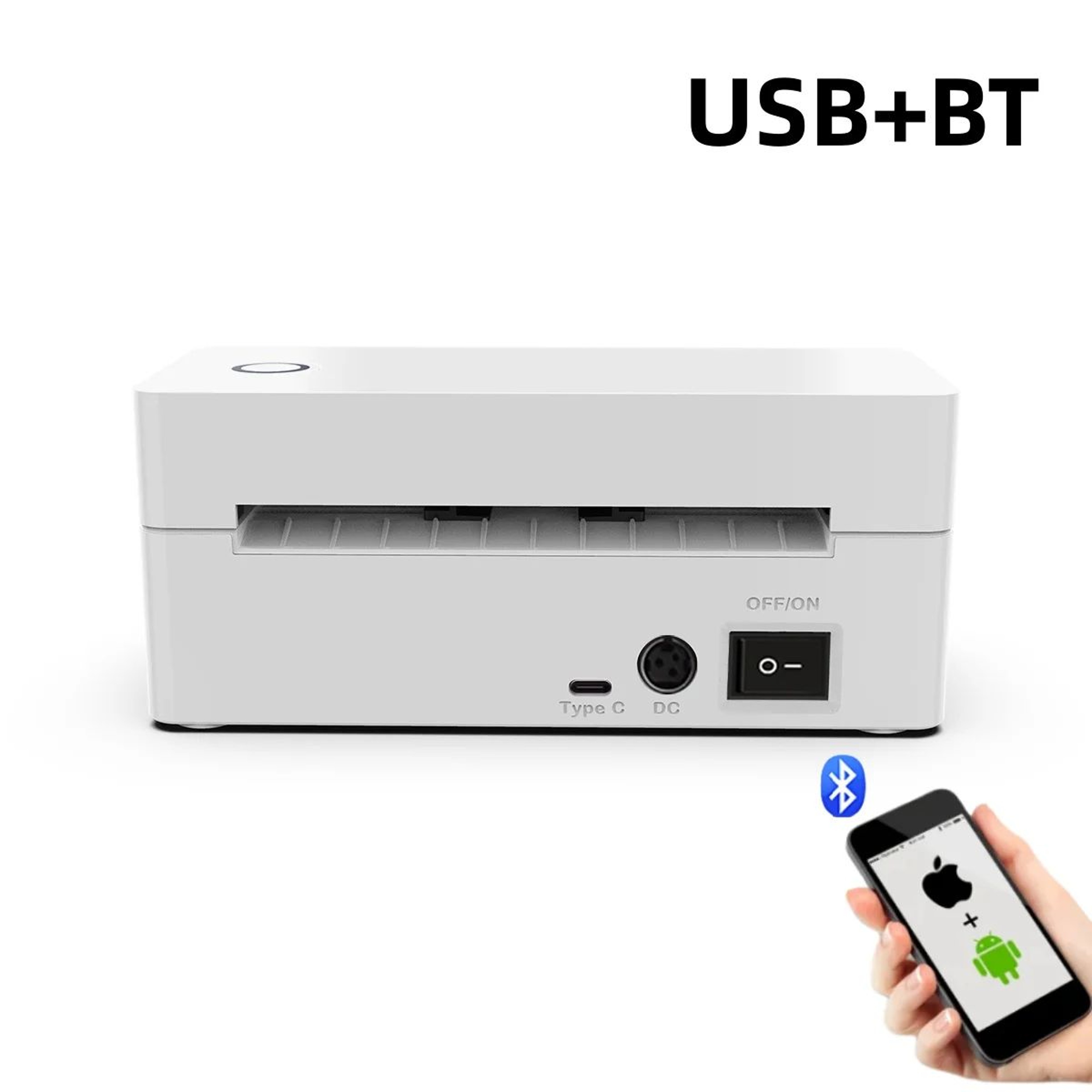 Portable 4x6 Inch Wireless Thermal Shipping Label Printer For Small Business 9