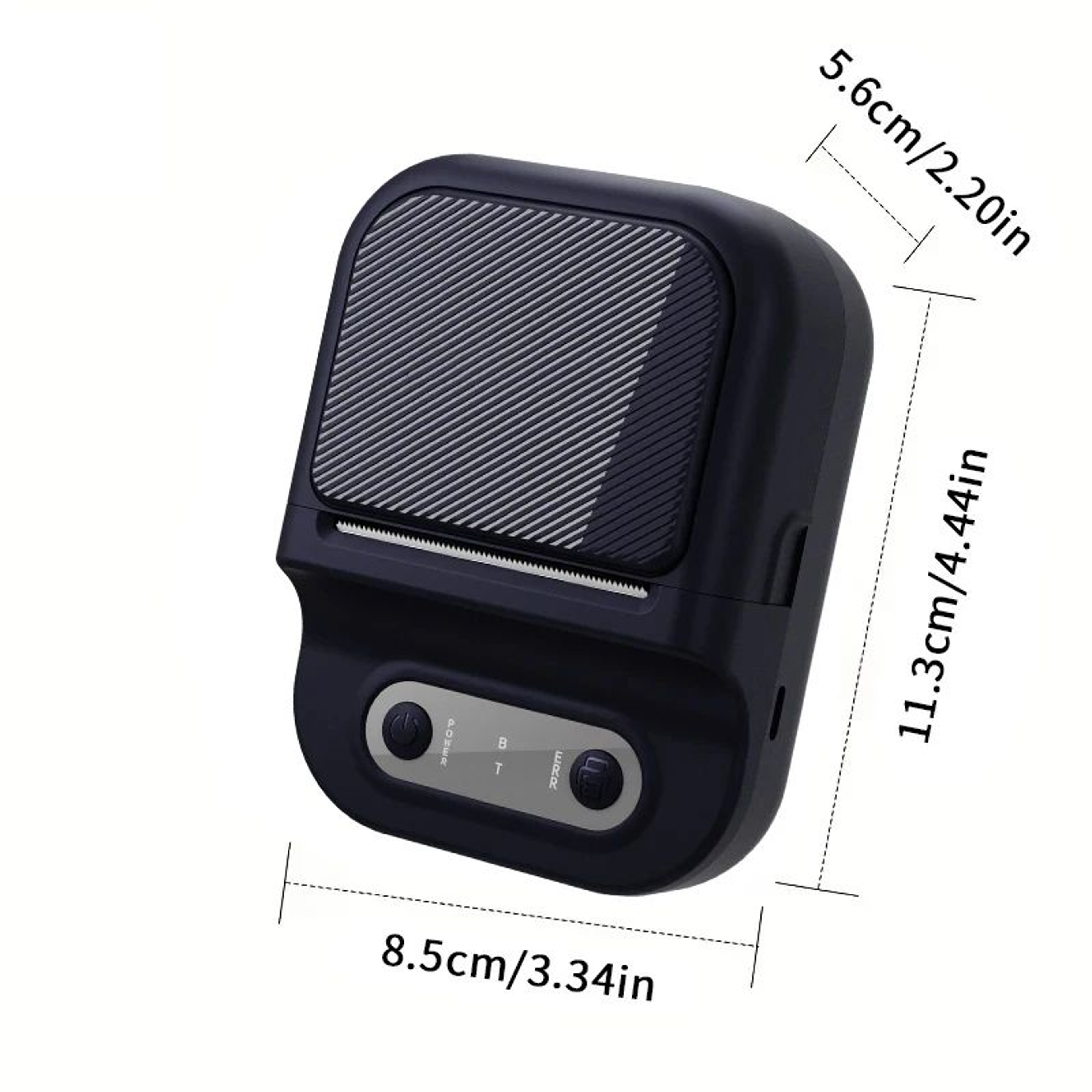 Portable Mini Thermal Label Printer 1258mm Inkless Sticker Maker For Home And Business 3