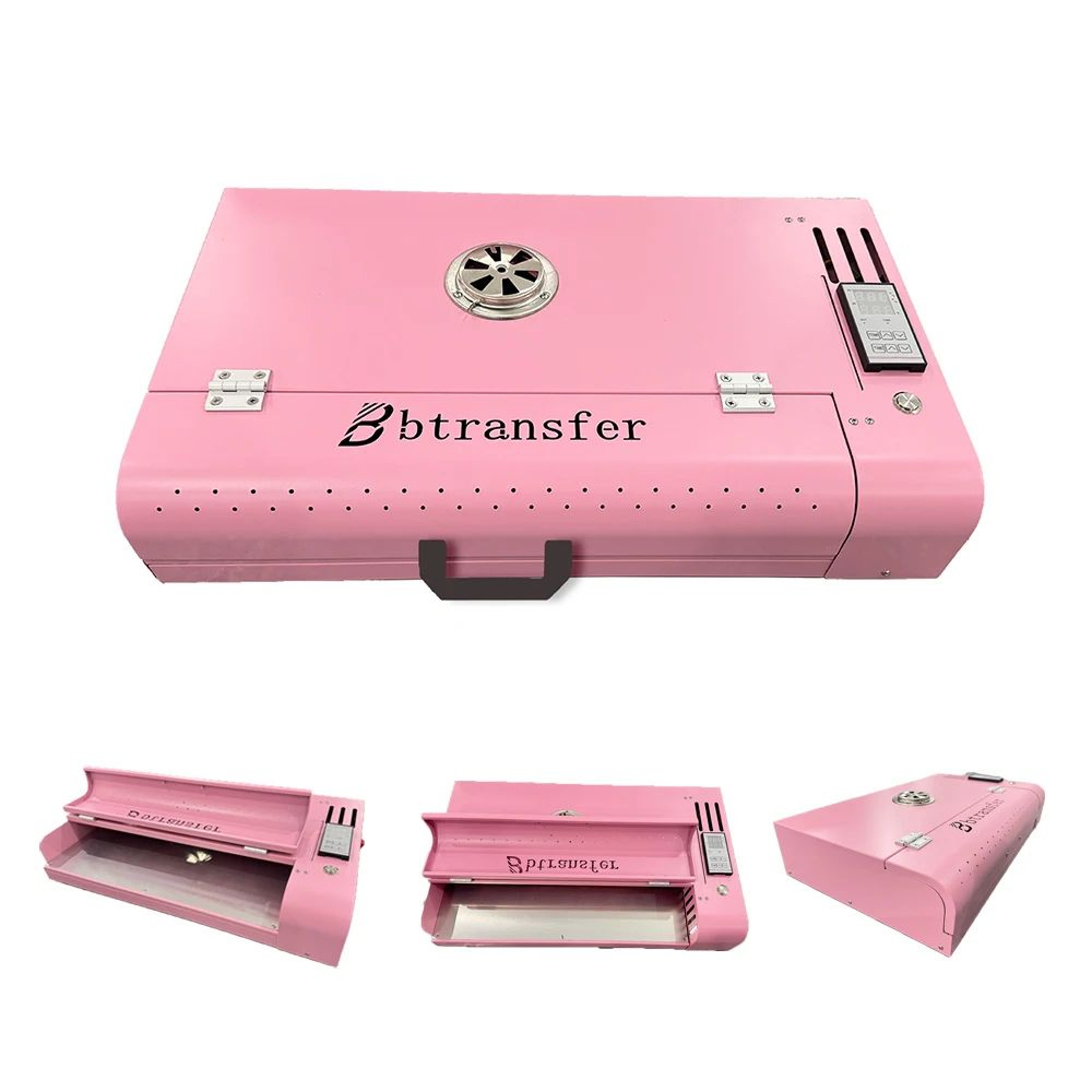 Pink A3 DTF Powder Curing Oven For Heat Transfer Printing 0
