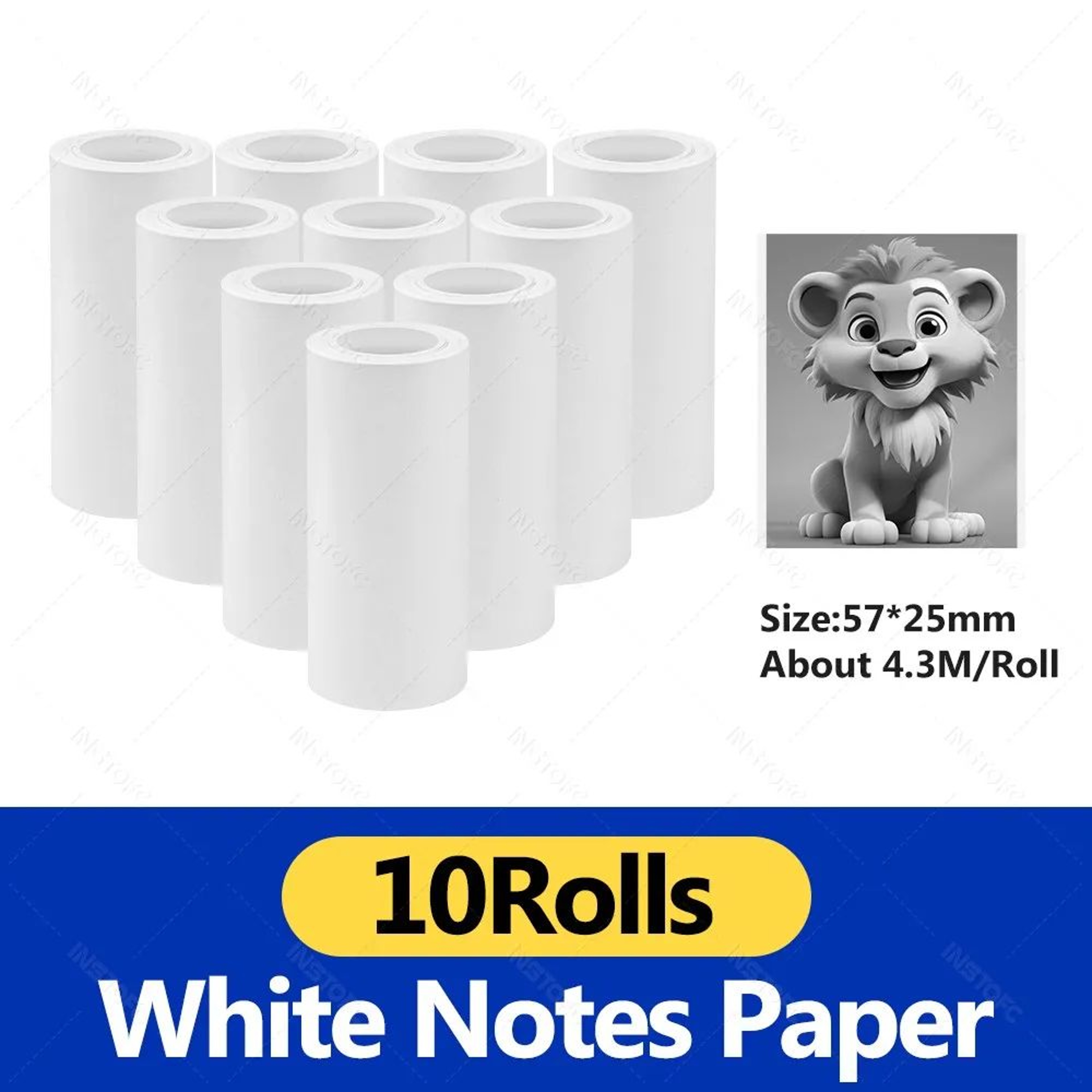 57mm Mini Bluetooth Thermal Pocket Printer For Photos Labels And Stickers 6