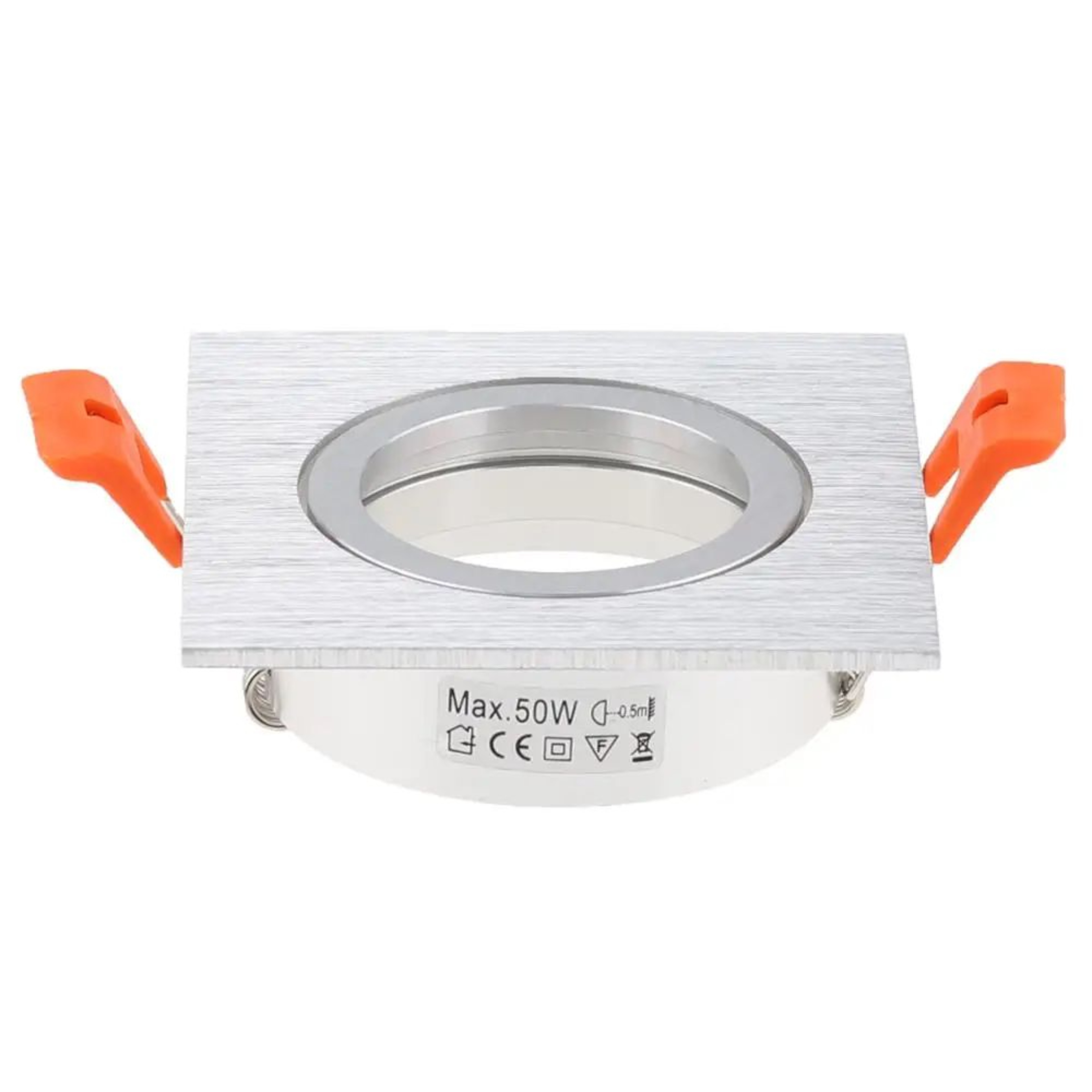 Adjustable Round Recessed Ceiling Spotlight Frame For GU10 MR16 Bulbs 256 Inch Cutout 15