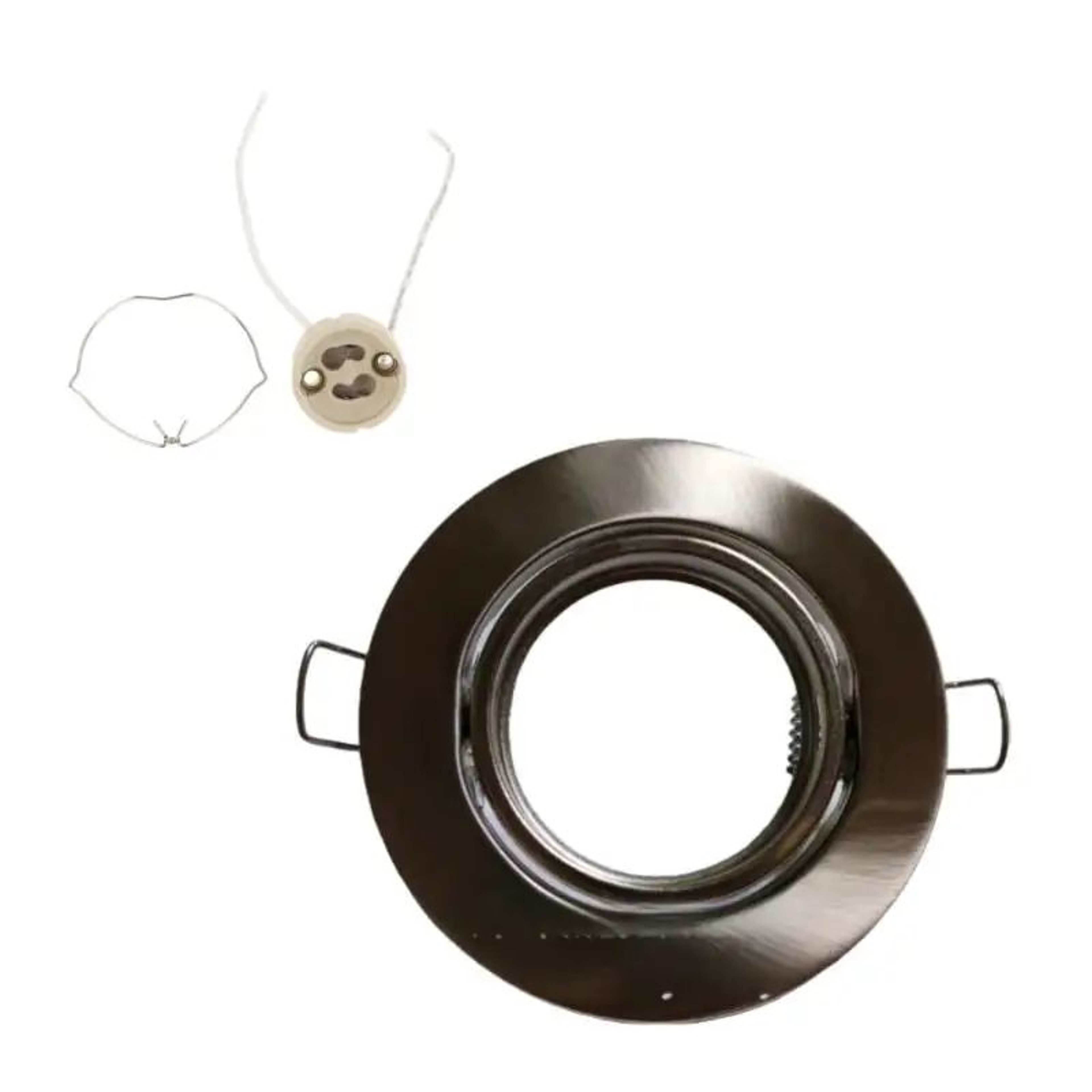 Round Recessed LED Downlight Frame For GU10 MR16 Spotlight Bulbs 12