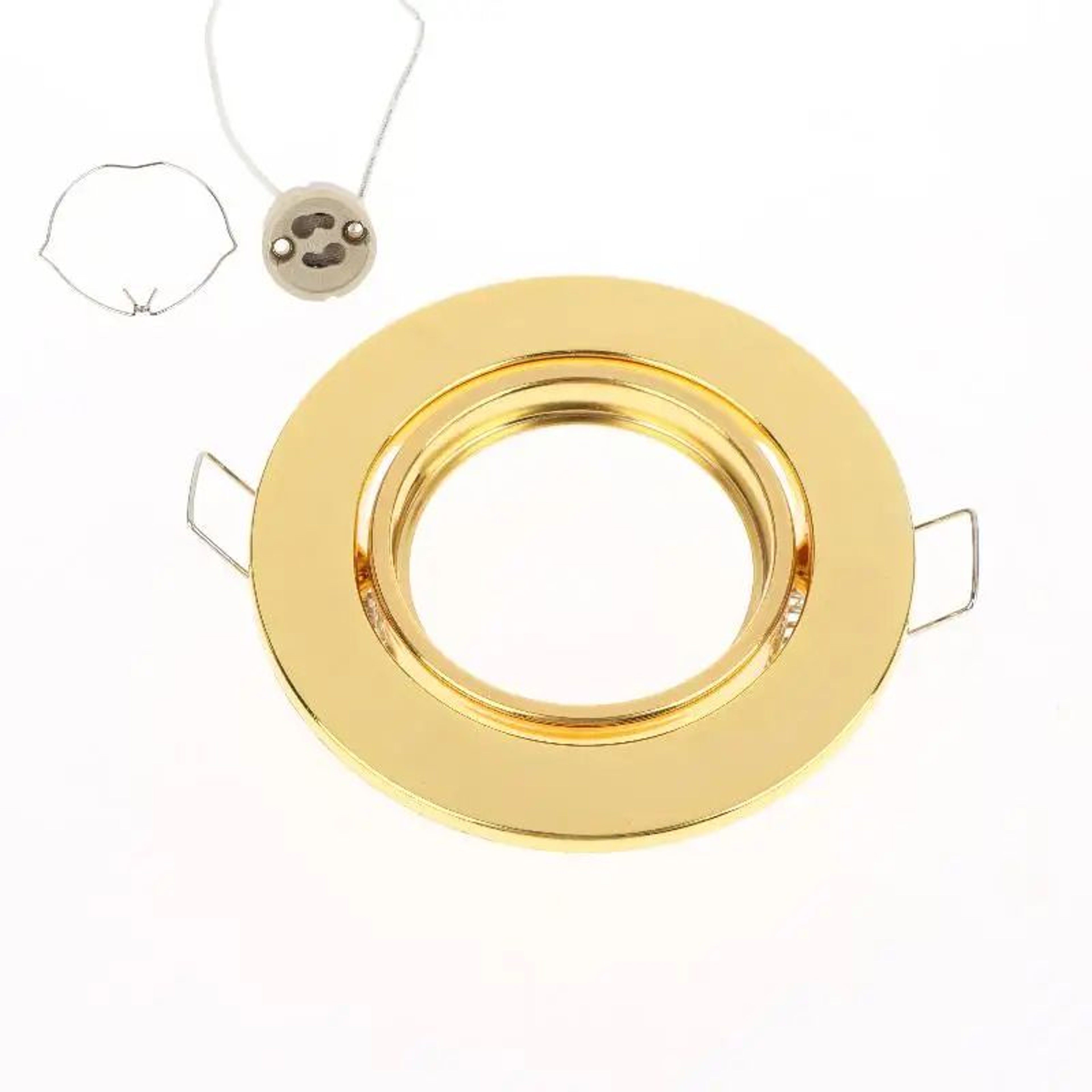 Round Recessed LED Downlight Frame For GU10 MR16 Spotlight Bulbs 15