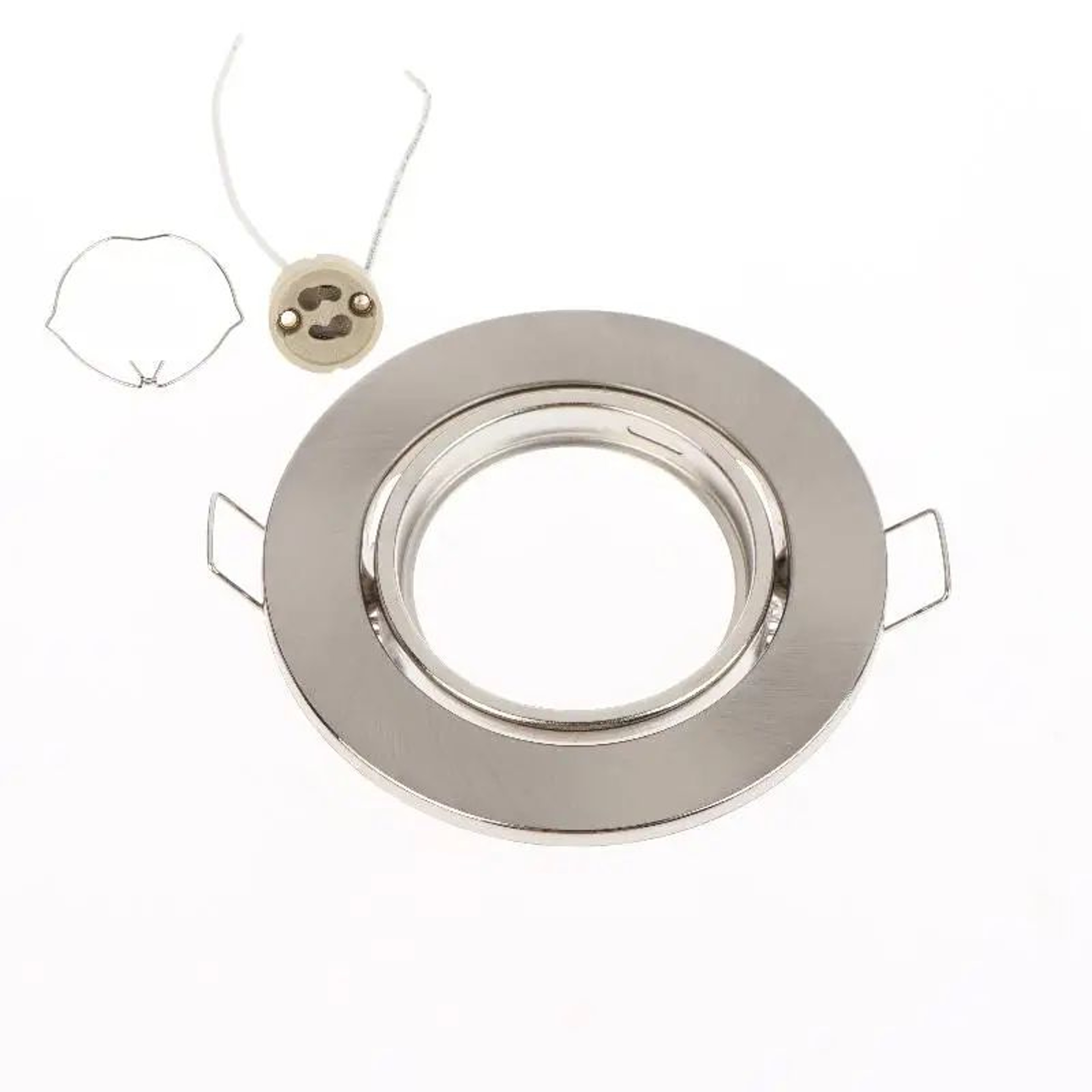 Round Recessed LED Downlight Frame For GU10 MR16 Spotlight Bulbs 13