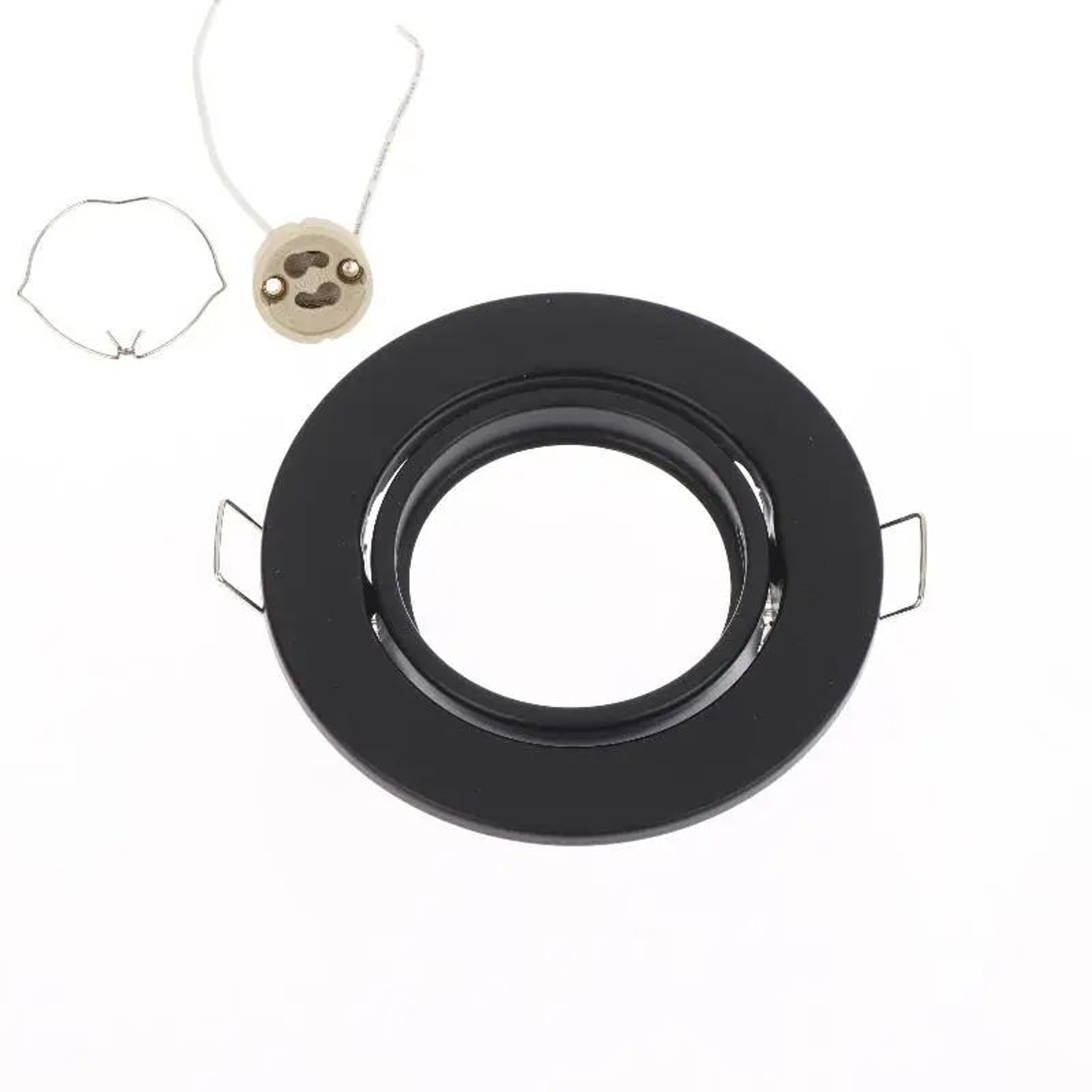 Round Recessed LED Downlight Frame For GU10 MR16 Spotlight Bulbs 14