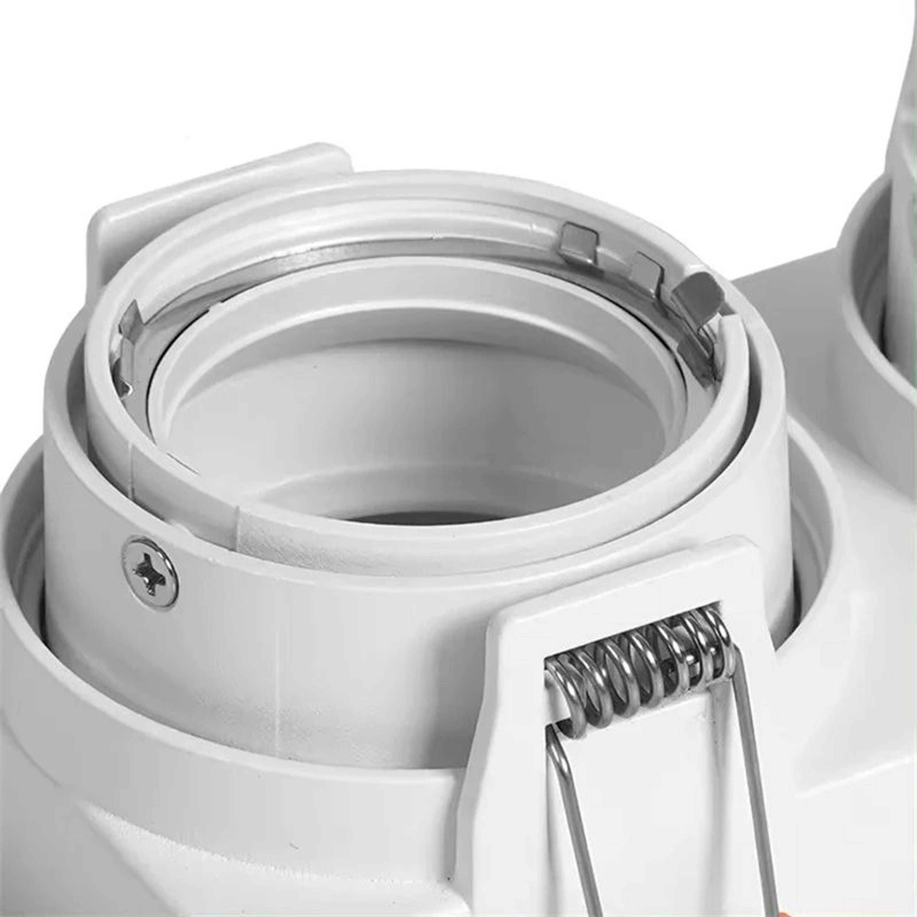 Double Recessed LED Spotlight Frame GU10 MR16 Rectangular Aluminum Ceiling Downlight Housing 4