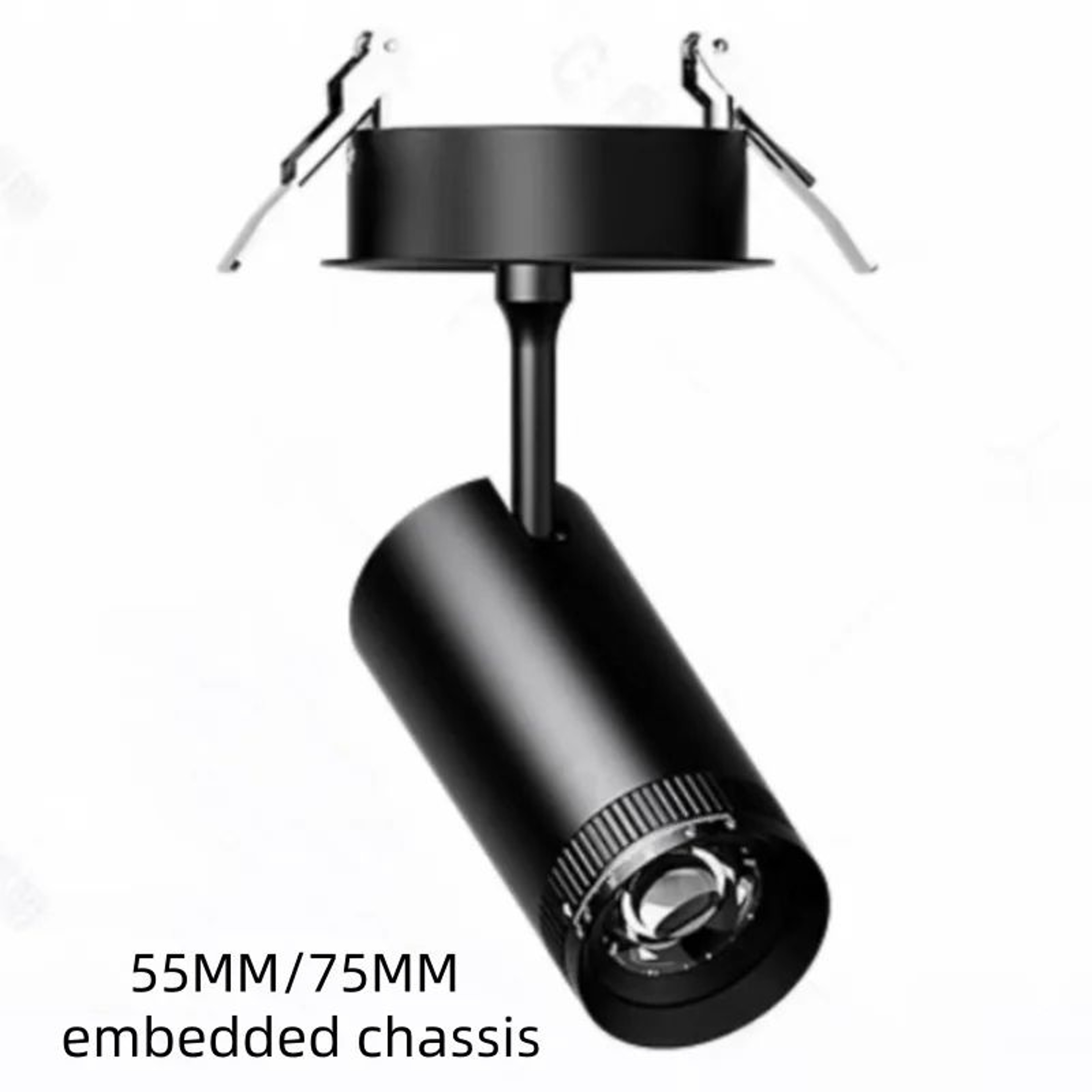 Adjustable Focus LED Spotlight With Rotating Head For Track And Surface Mounted Art Lighting 6