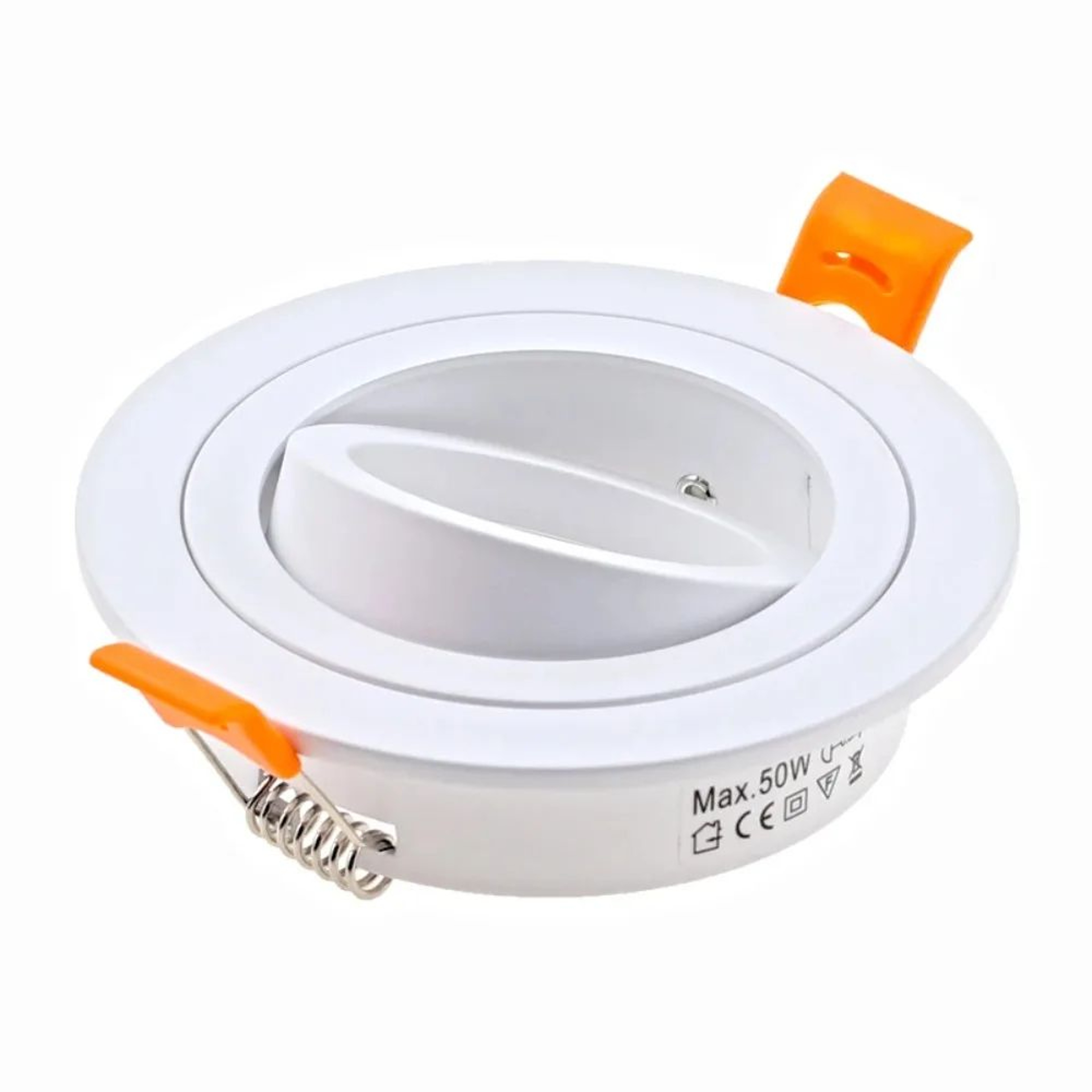 Square Recessed Ceiling Spotlight Frame GU10 MR16 With 276 Inch Cutout 5