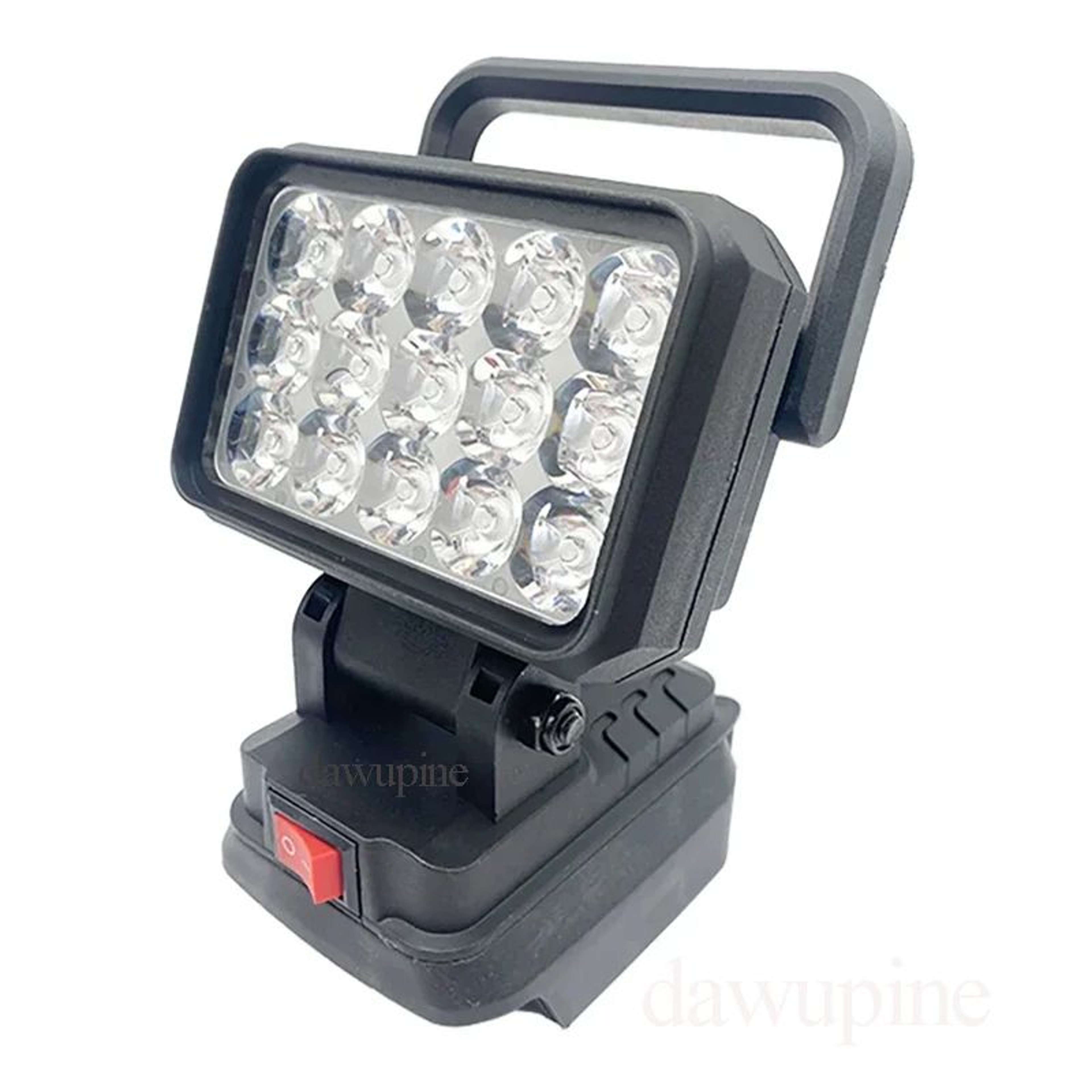 15 LED Cordless Work Light For 18V LiIon Batteries Portable Spotlight Flashlight 2