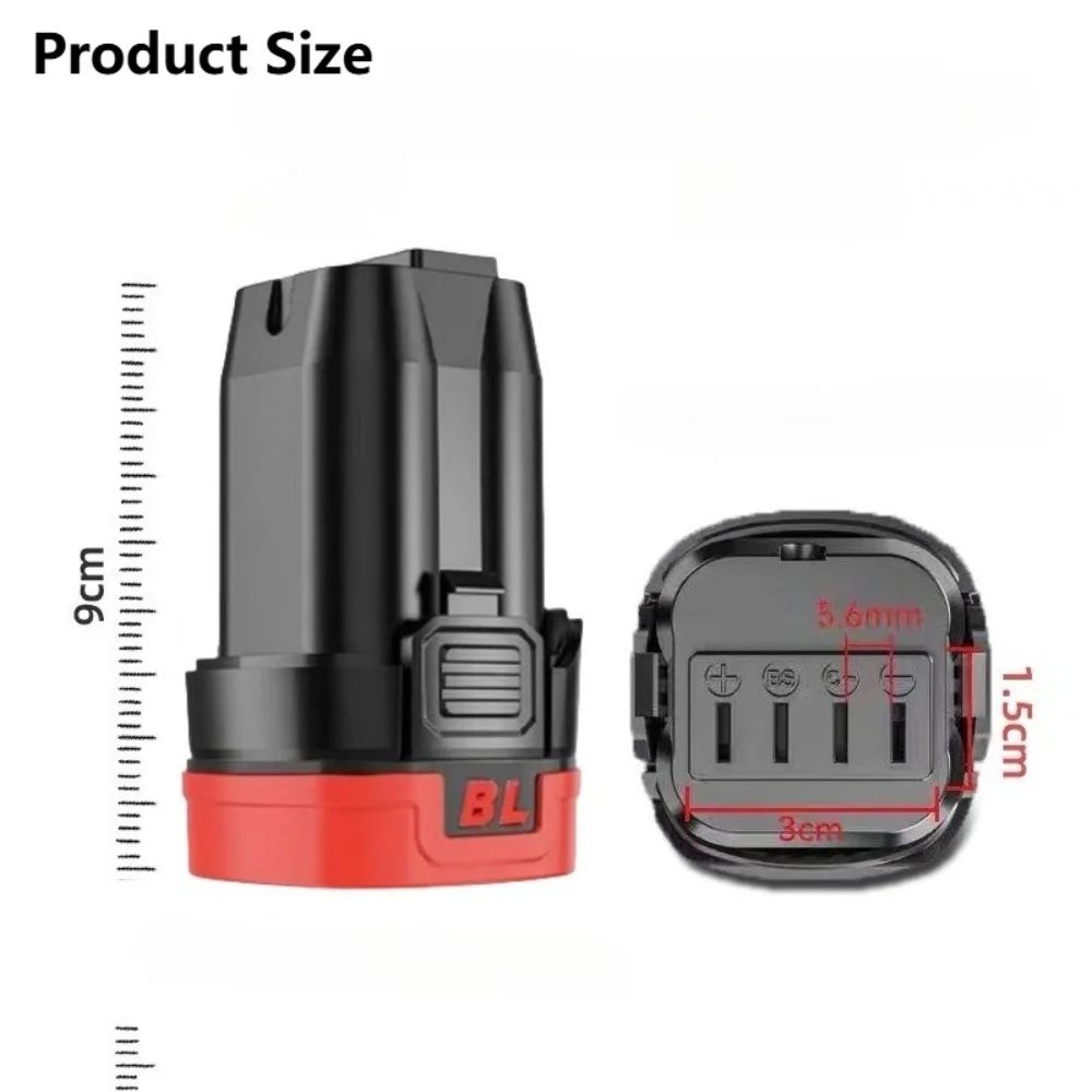 168V18V 30Ah Rechargeable LithiumIon Replacement Battery For Cordless Drills 3