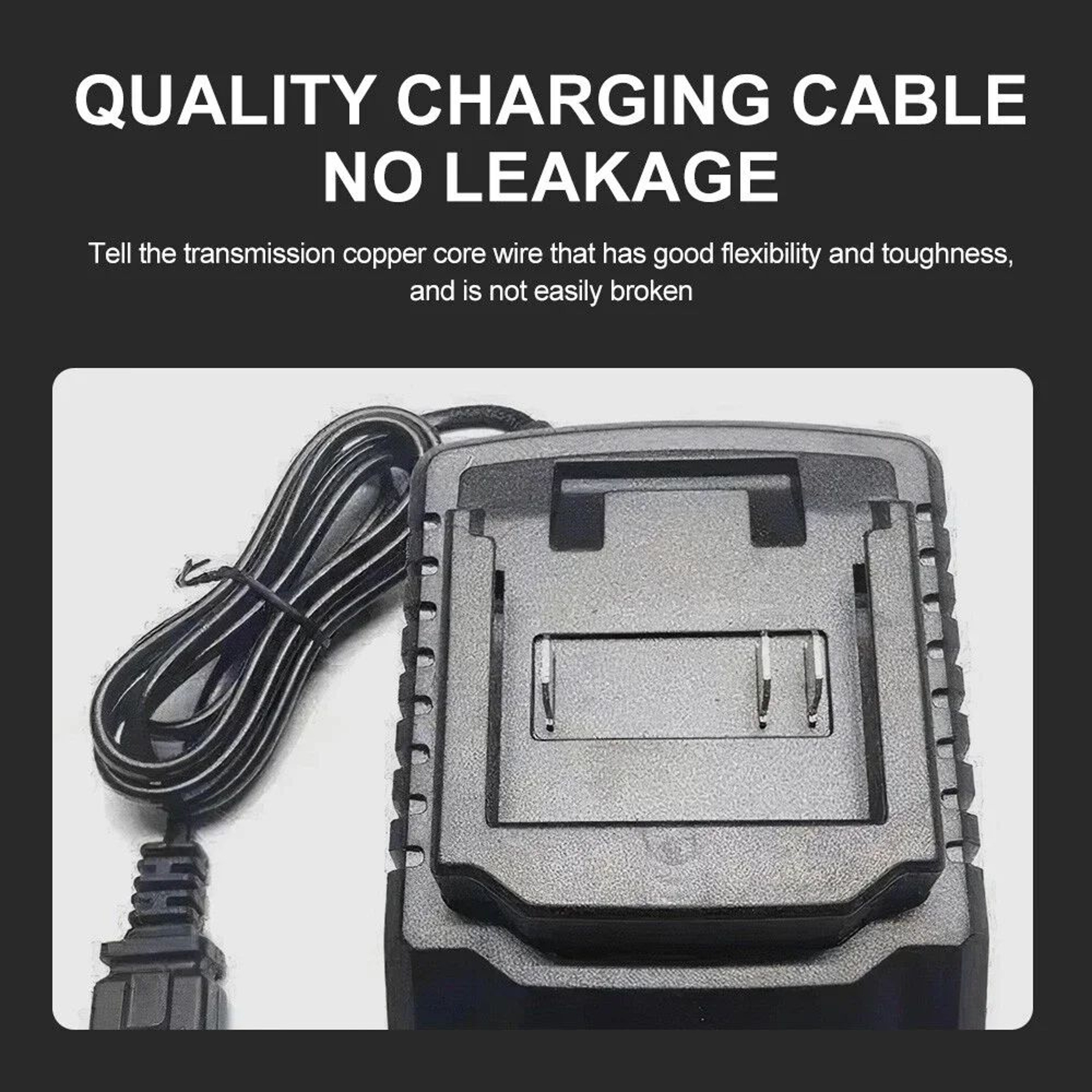 21V Lithium Ion Battery Charger For 18V 21V Cordless Power Tools With EU Plug 1