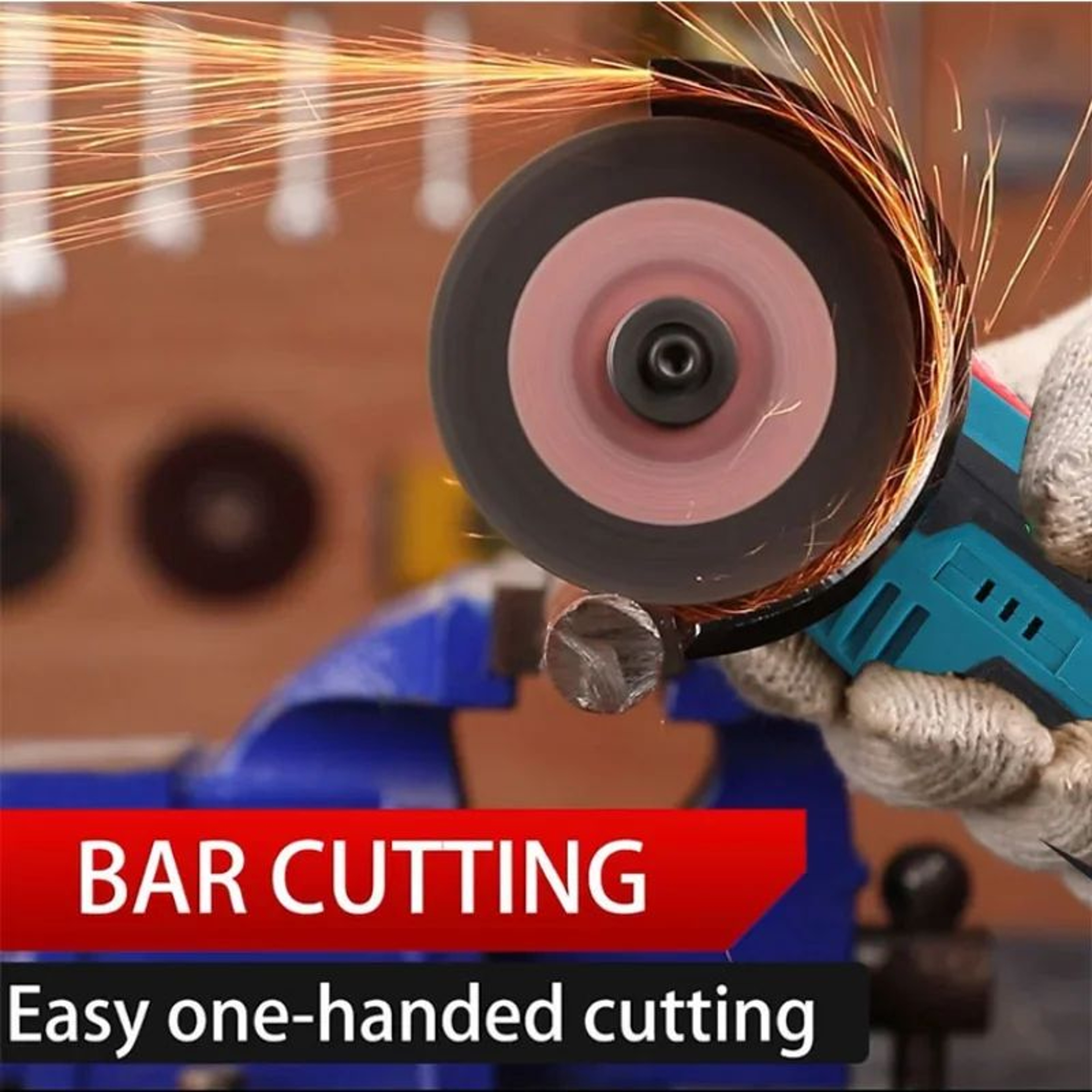 12V Cordless Mini Angle Grinder 19500 RPM Electric Cutting And Polishing Tool 1