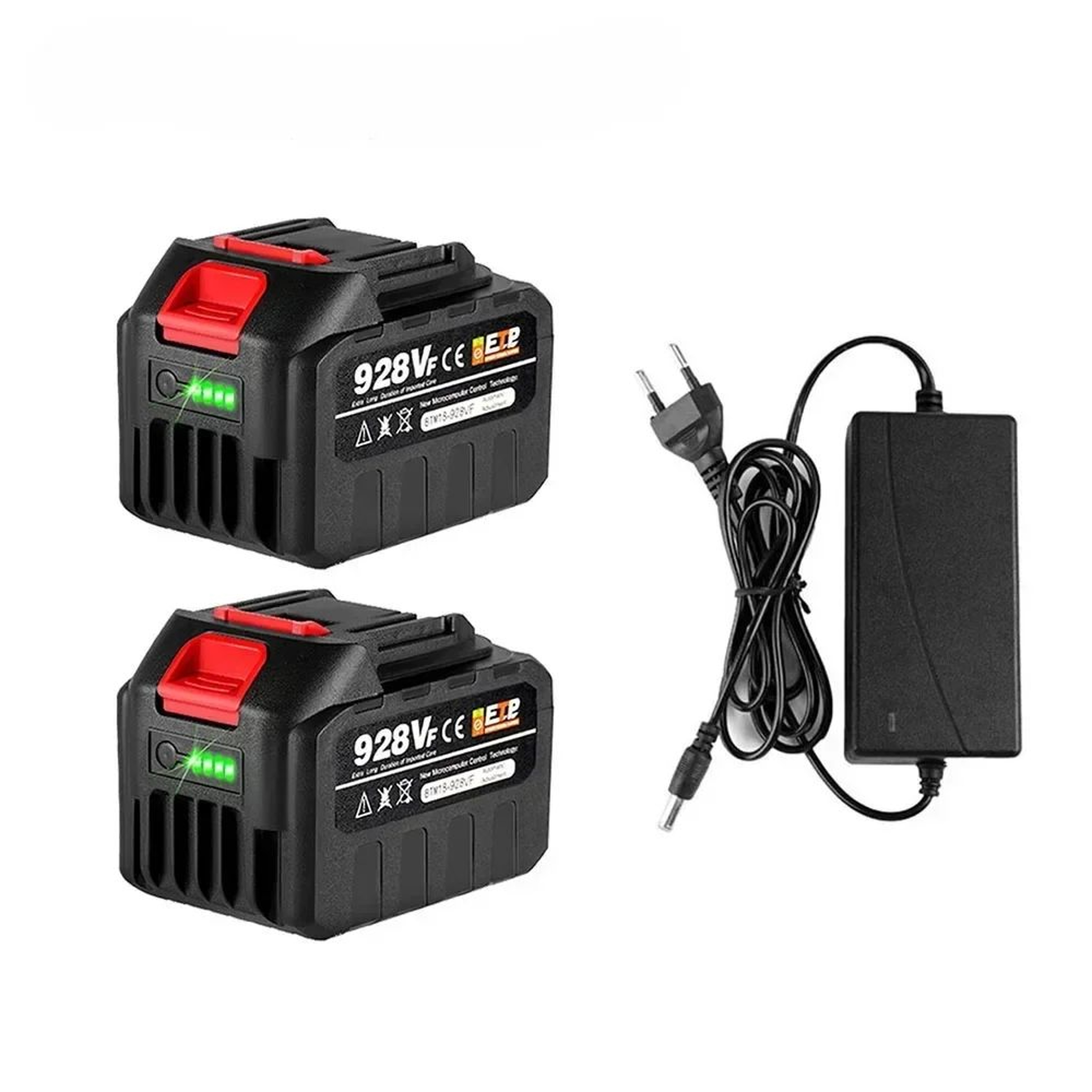 18V 20V High Capacity Rechargeable Lithium Ion Replacement Battery With Charger Plug 6