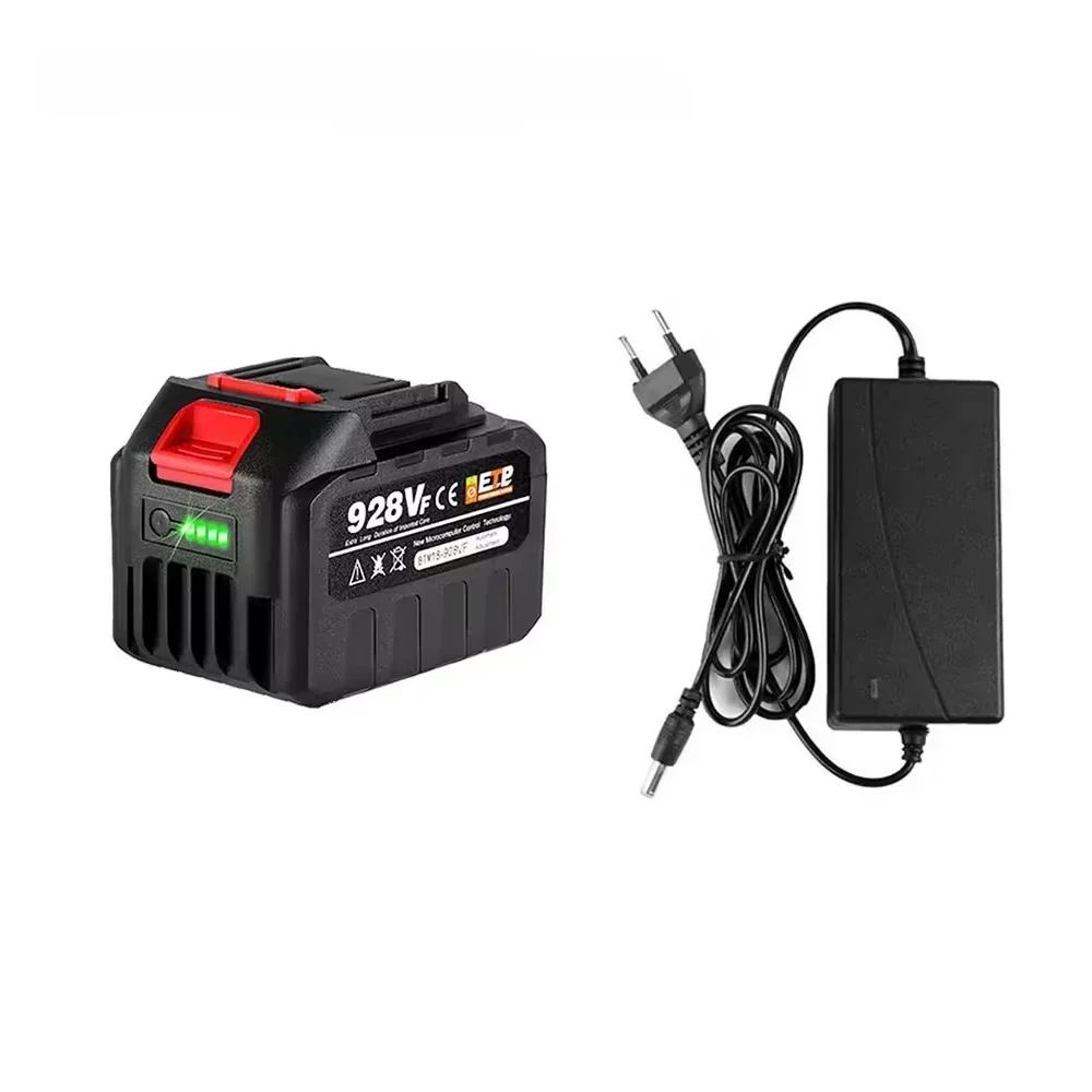 18V 20V High Capacity Rechargeable Lithium Ion Replacement Battery With Charger Plug 8
