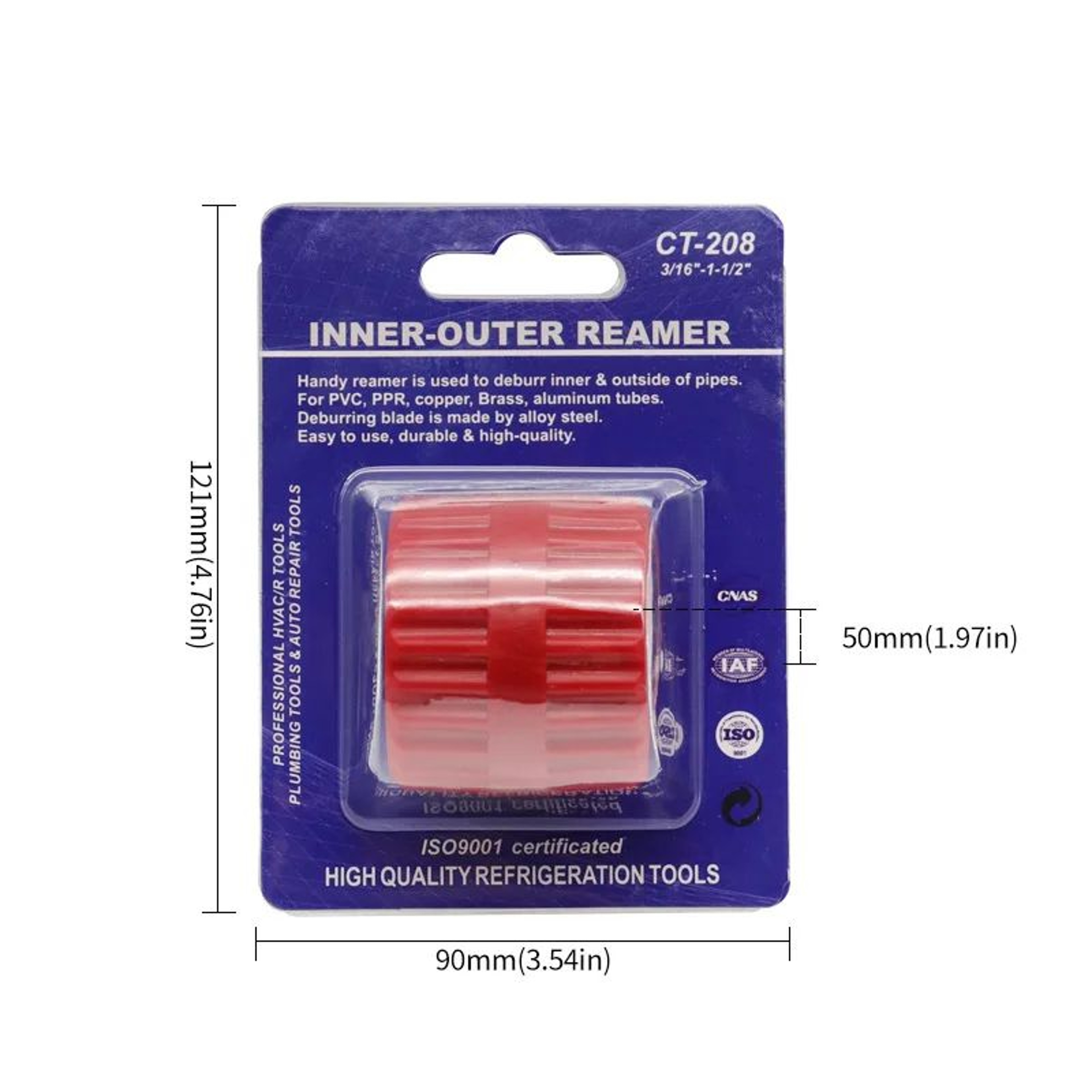 Handheld Pipe Deburring Tool For PVC PPR Copper Tubes And Smooth Edge Finishing 2