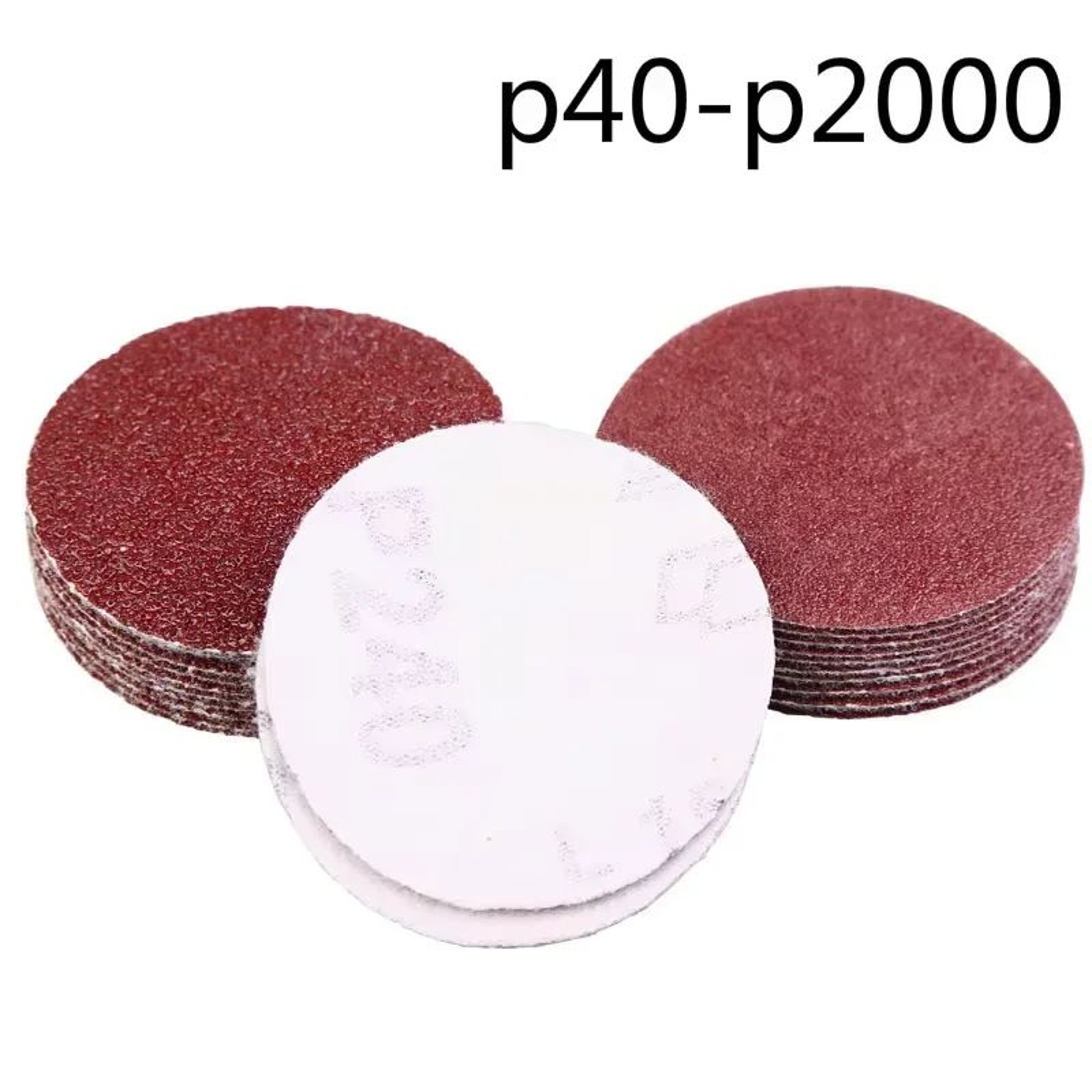 3 Inch Hook And Loop Sanding Discs For Wood And Metal Polishing 2