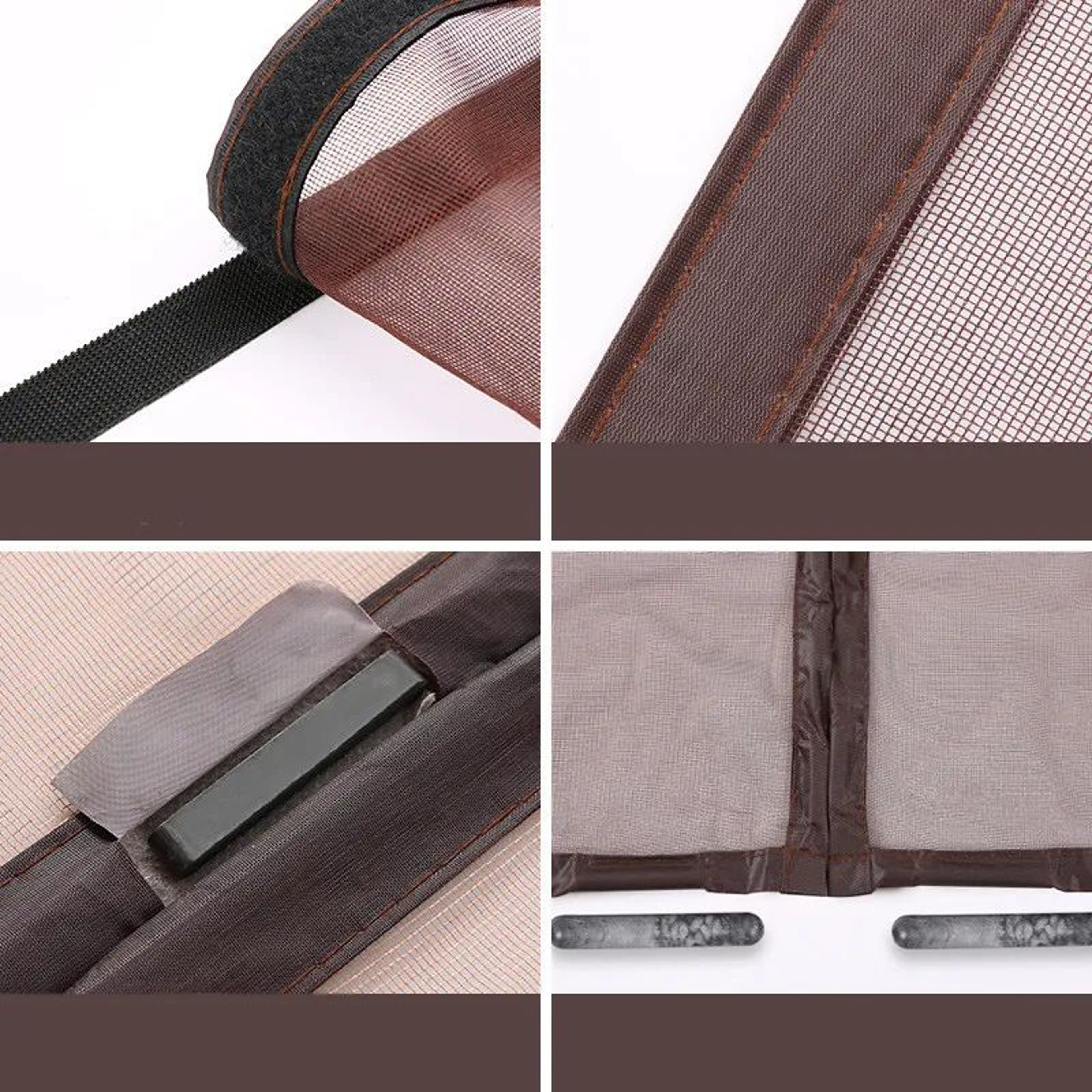 Magnetic Screen Door Curtain With Automatic Closure And Insect Protection 5