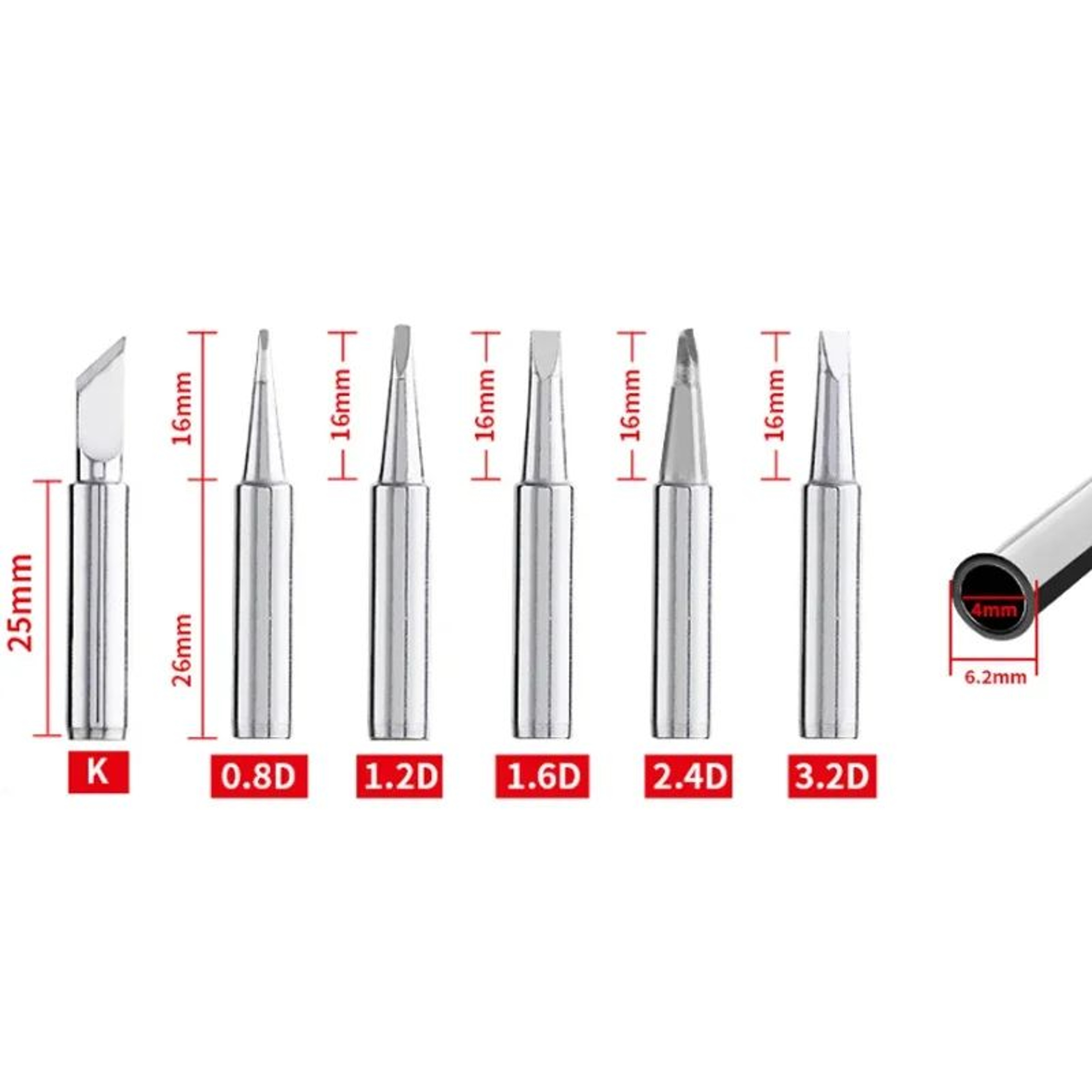 900MT LeadFree Soldering Iron Replacement Tips Set 5PCS12PCS For Precision Repairs 3
