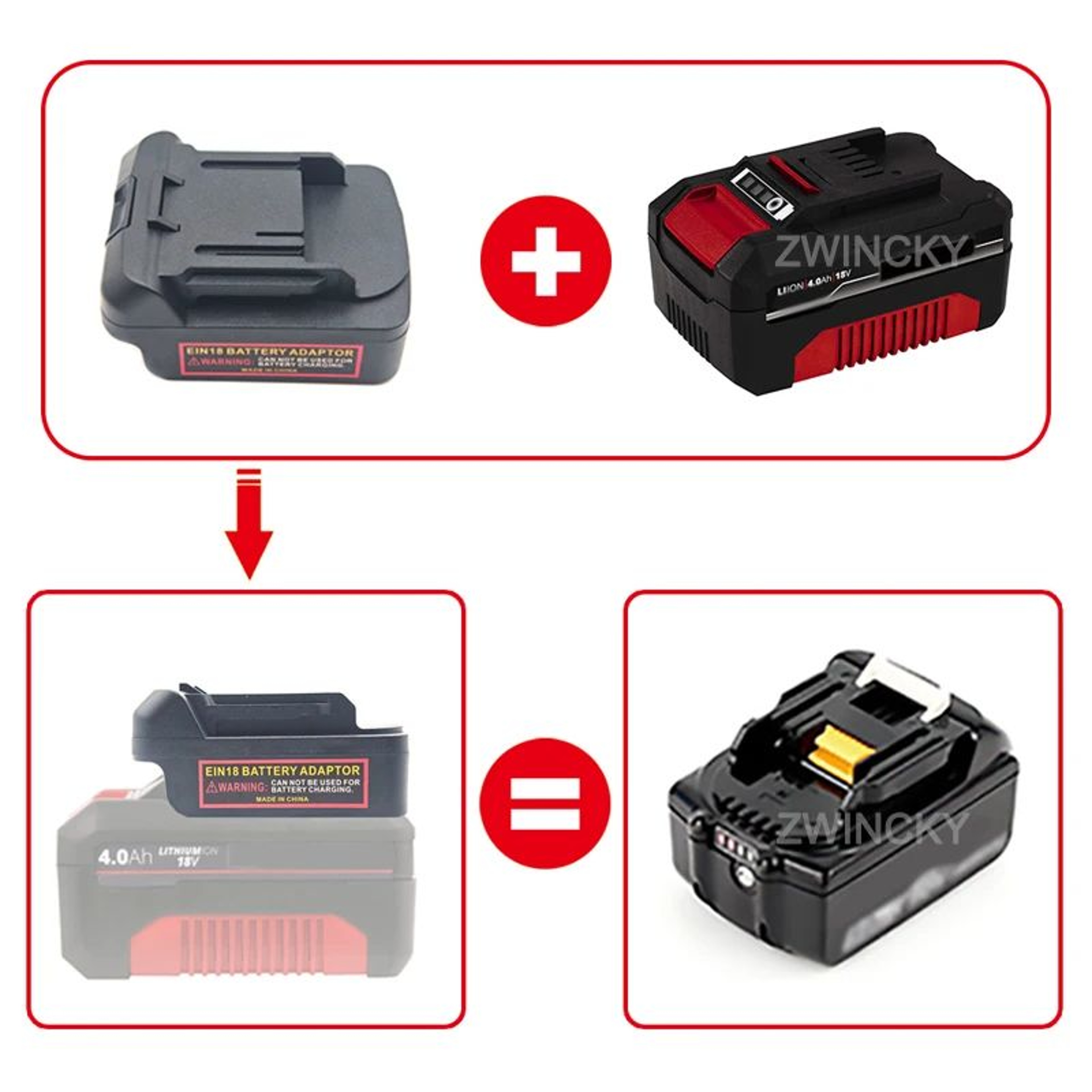 18V Lithium Battery Adapter Converter For Cordless Power Tools 1
