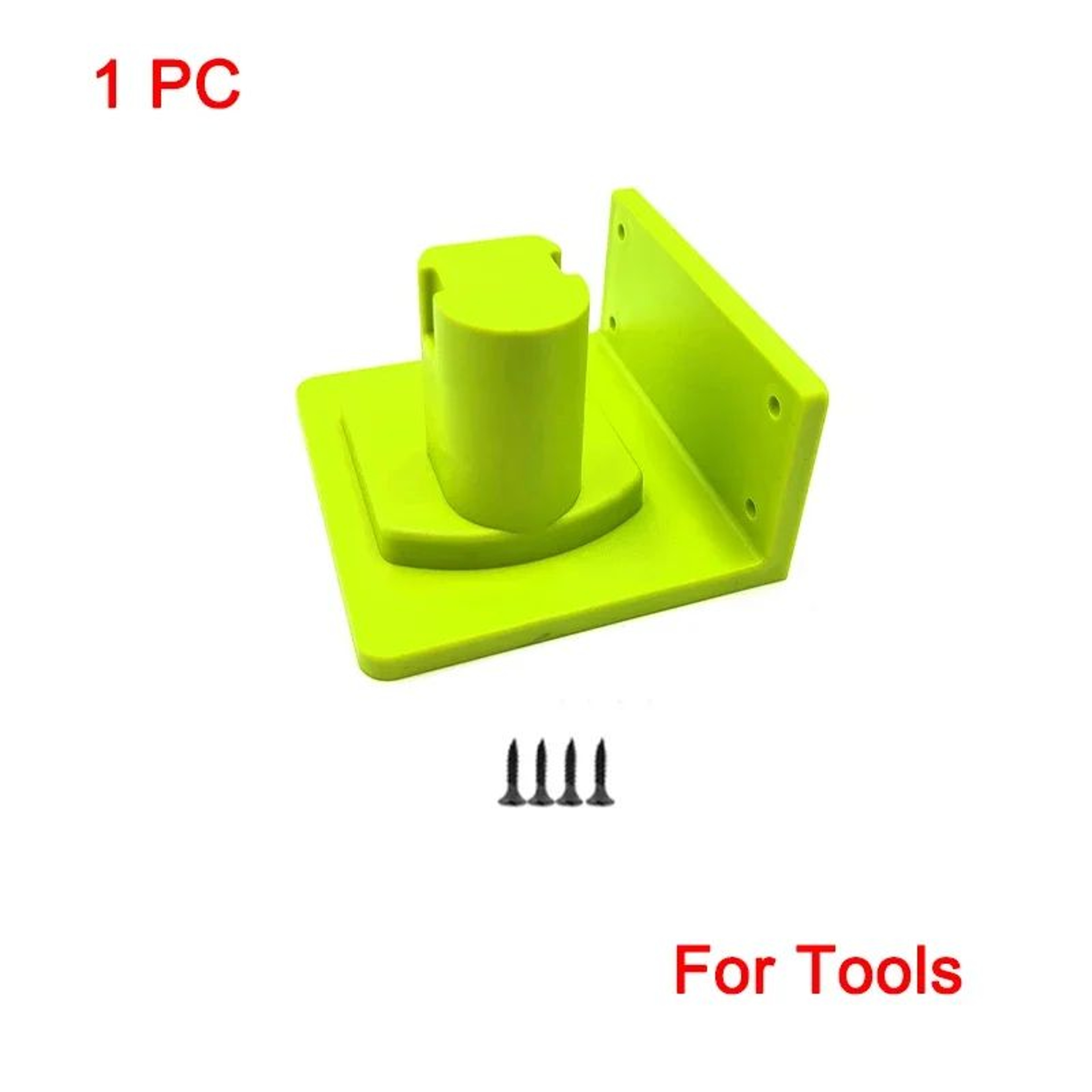 2PCS 18V Battery Wall Mount Holders For Organized Power Tool Storage 6