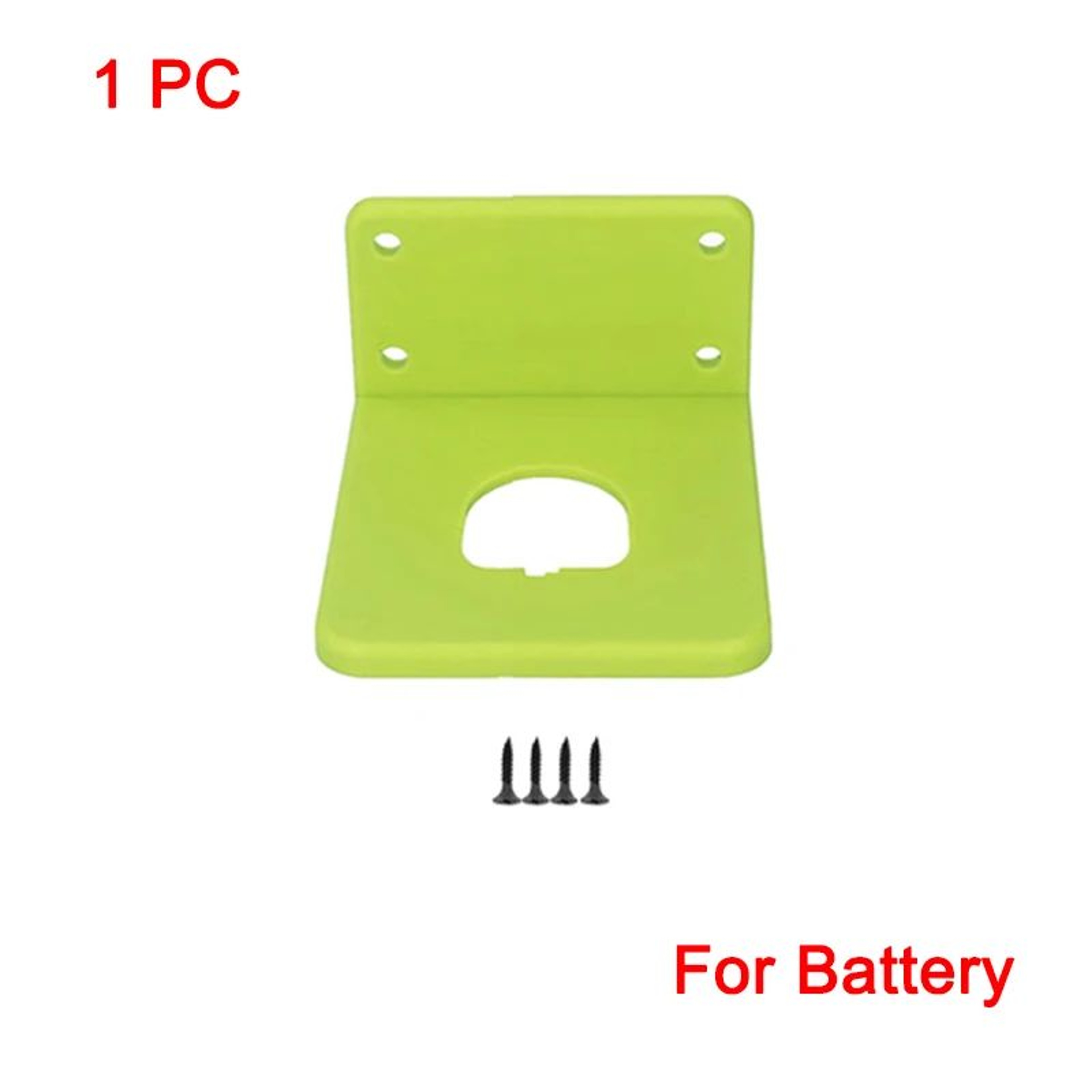 2PCS 18V Battery Wall Mount Holders For Organized Power Tool Storage 11