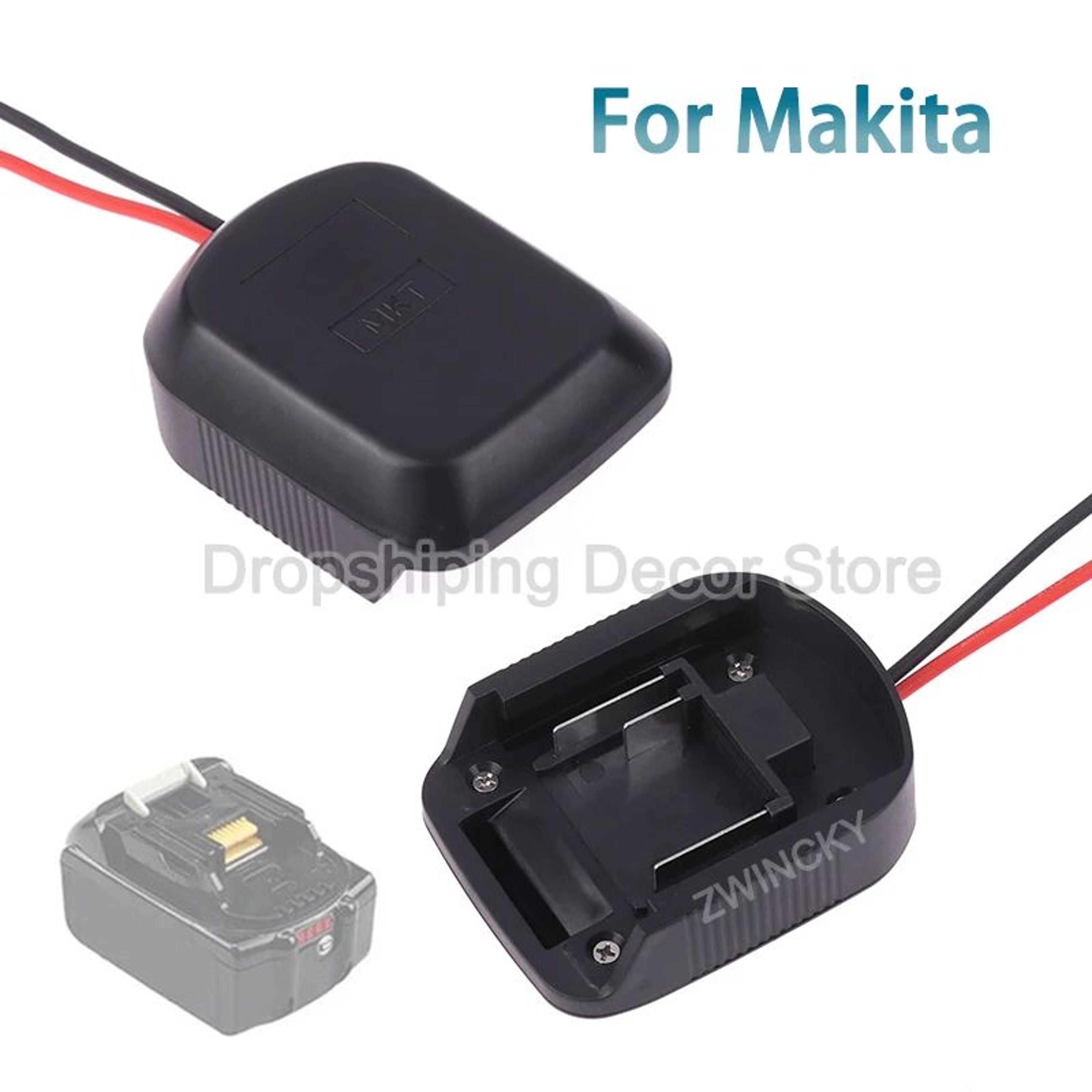 18V Lithium Battery Cable Connector Adapter For DIY Power Tool Projects 0