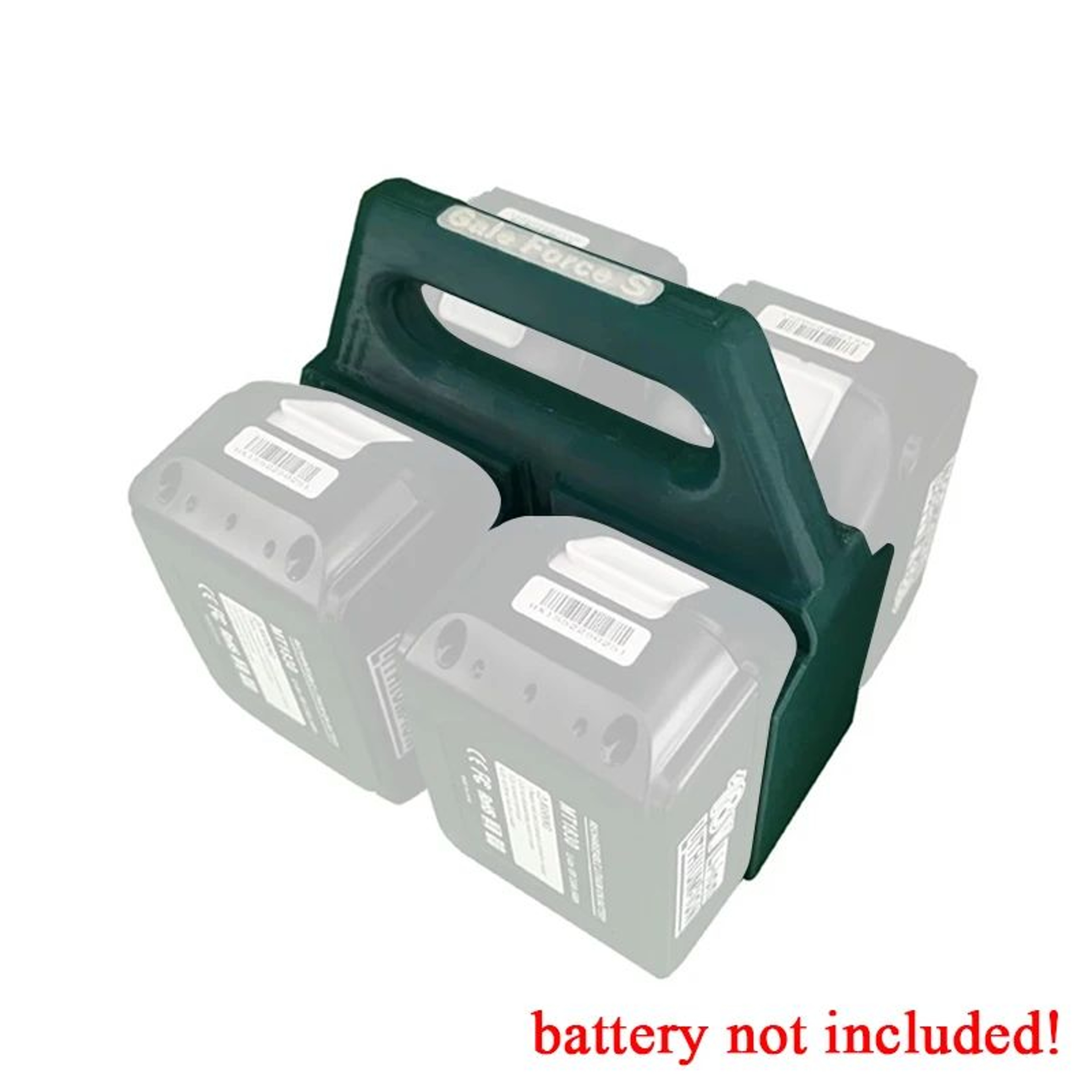 4Slot 18V Lithium Battery Holder Storage Rack For Organized Power Tool Batteries 5