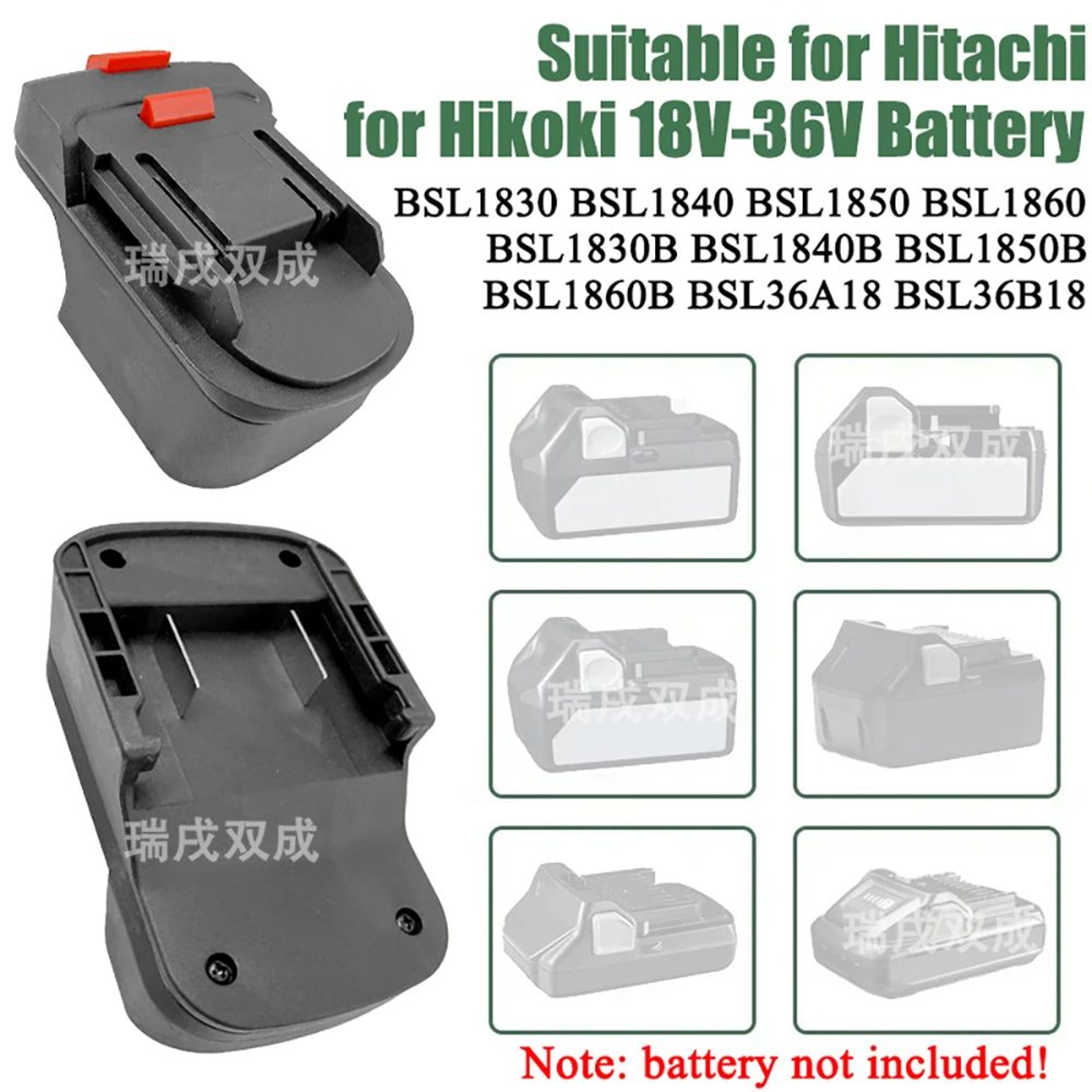 18V To 36V Lithium Battery Adapter Converter For 18V 20V Cordless Power Tools 1