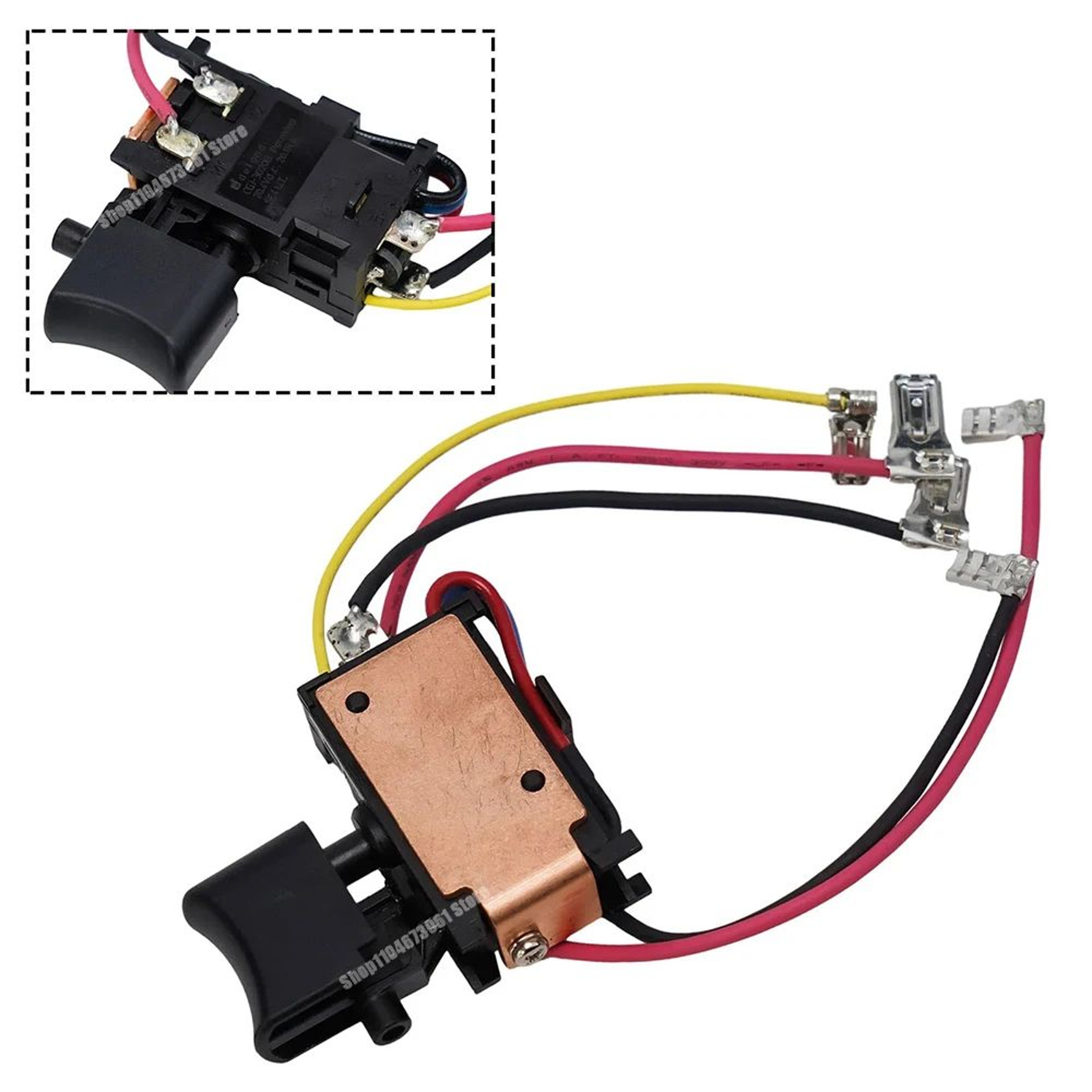 Cordless Drill Replacement Trigger Switch 6388876 For HP457D DF457D DF347DWE 0
