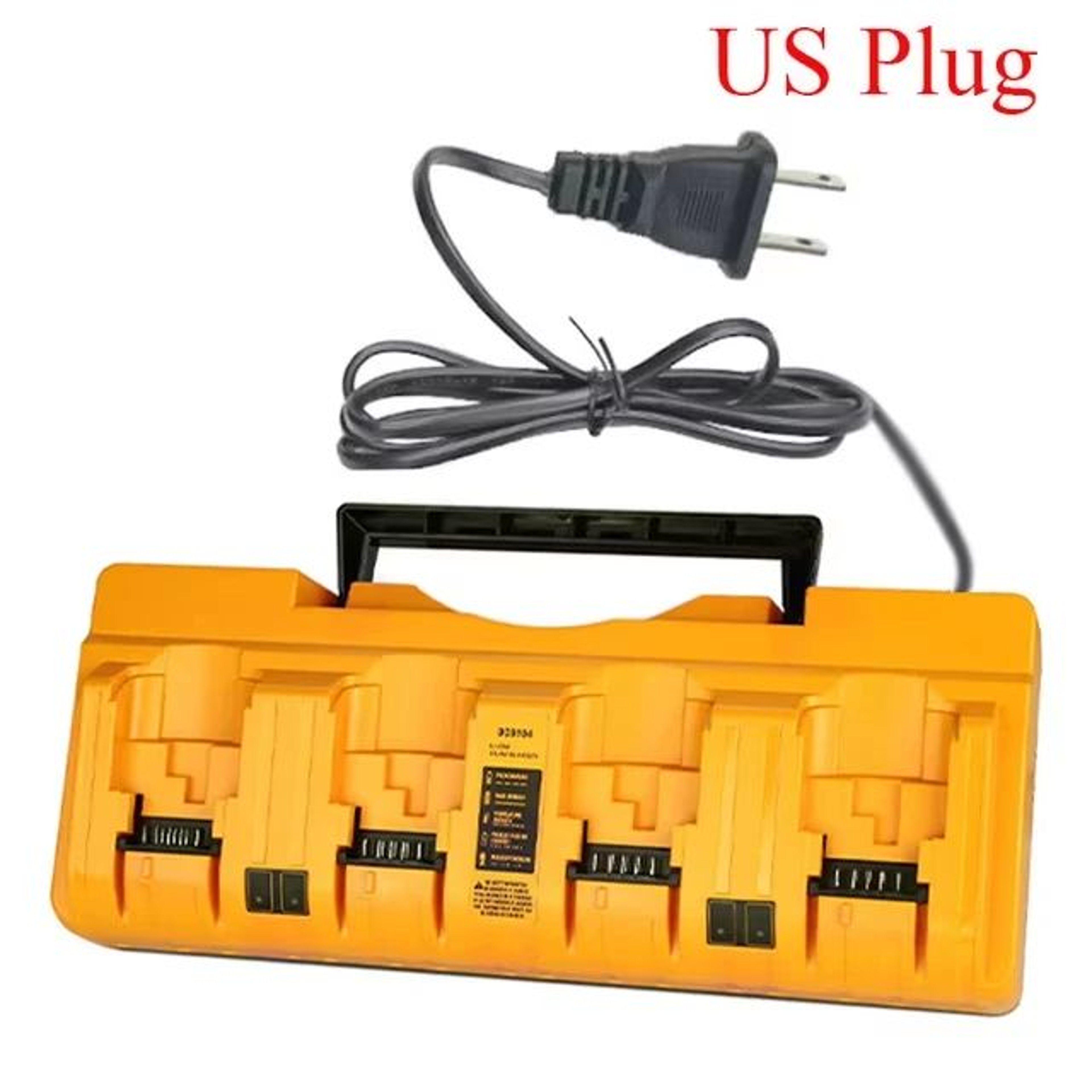 4Port Fast Battery Charger For 12V18V Lithium Power Tools DCB104 6