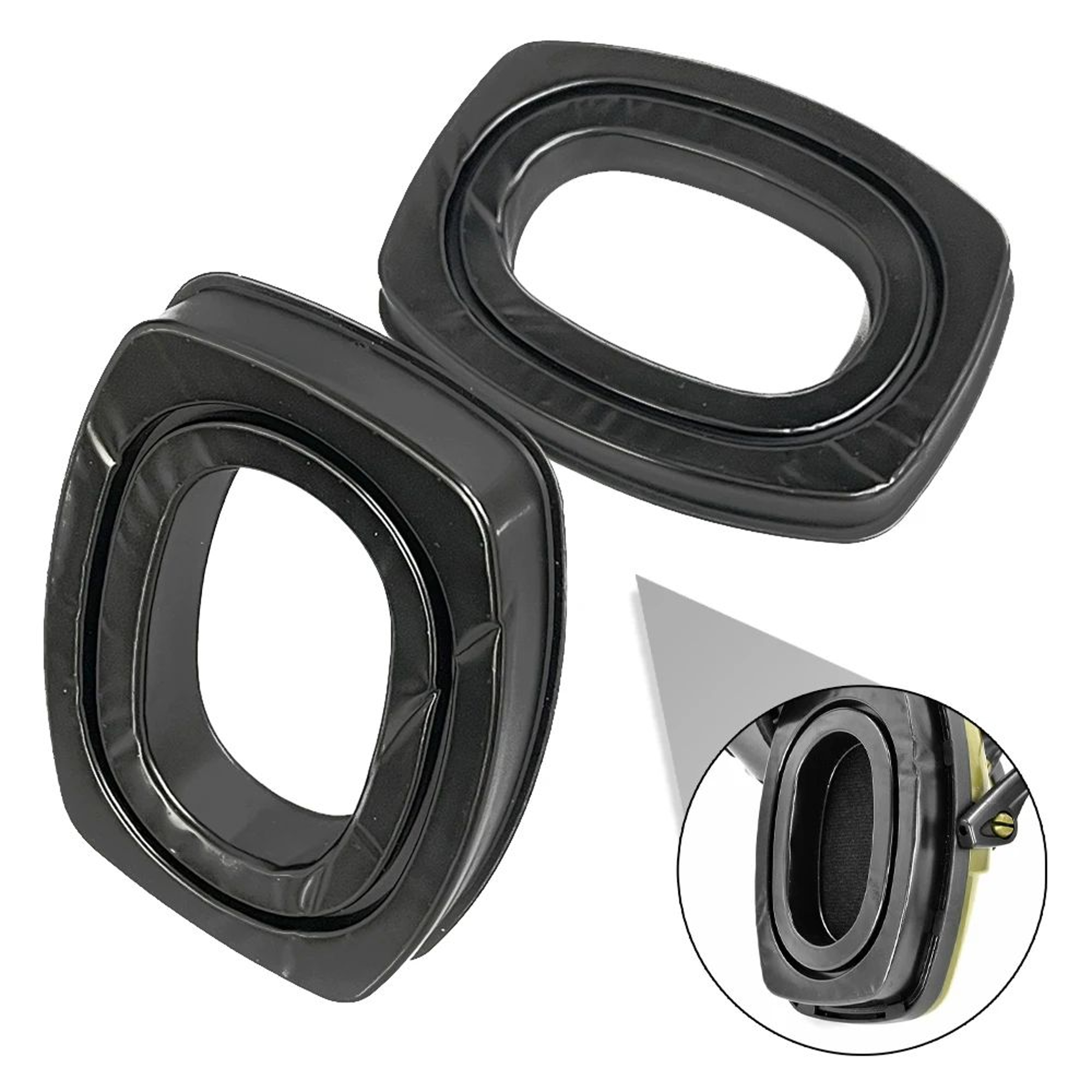 Gel Replacement Ear Pads For Electronic Shooting Earmuffs With Comfortable Cushioned Fit 4
