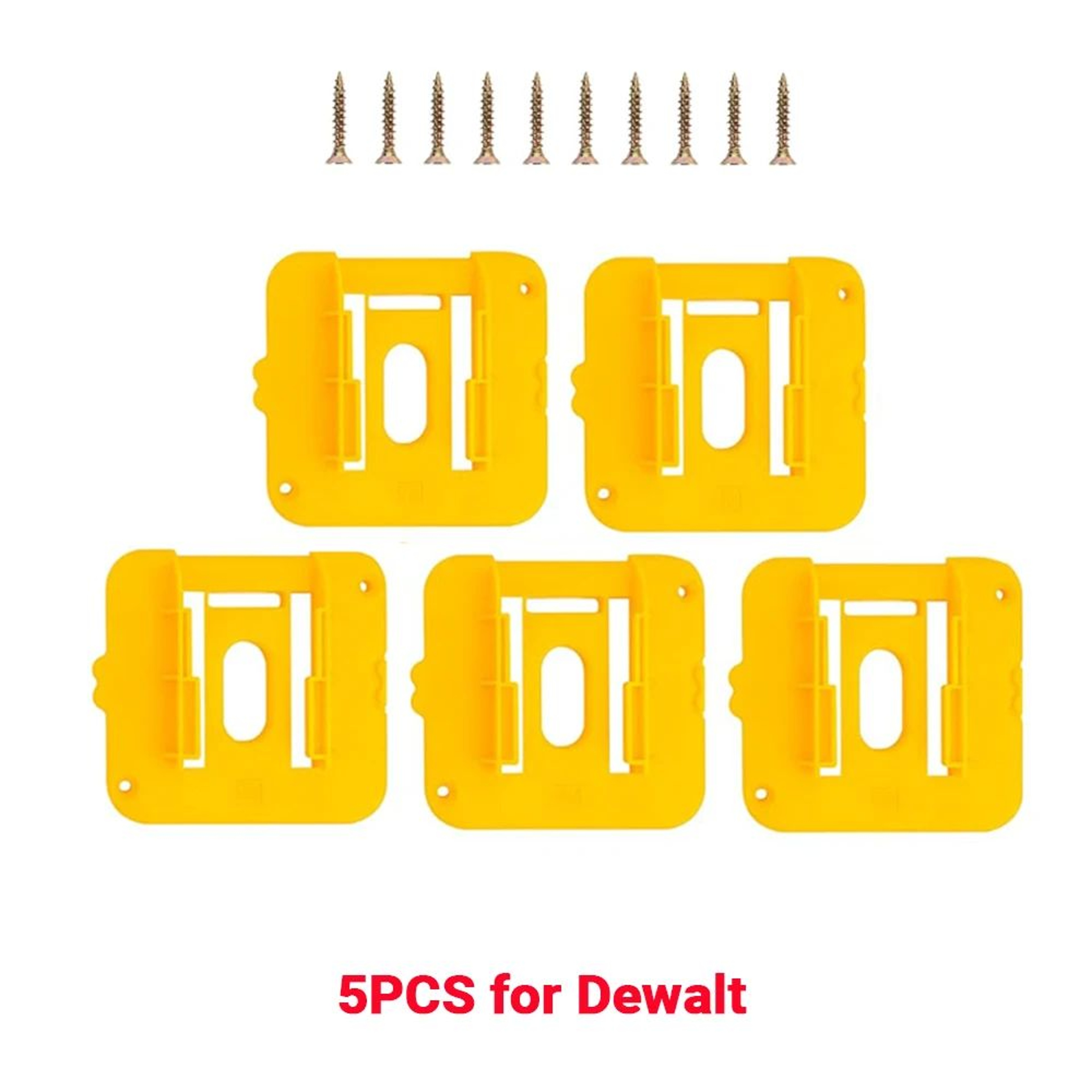 15PCS 20V Battery Holder Wall Mount Storage Organizer For Workshop And Toolboxes 8