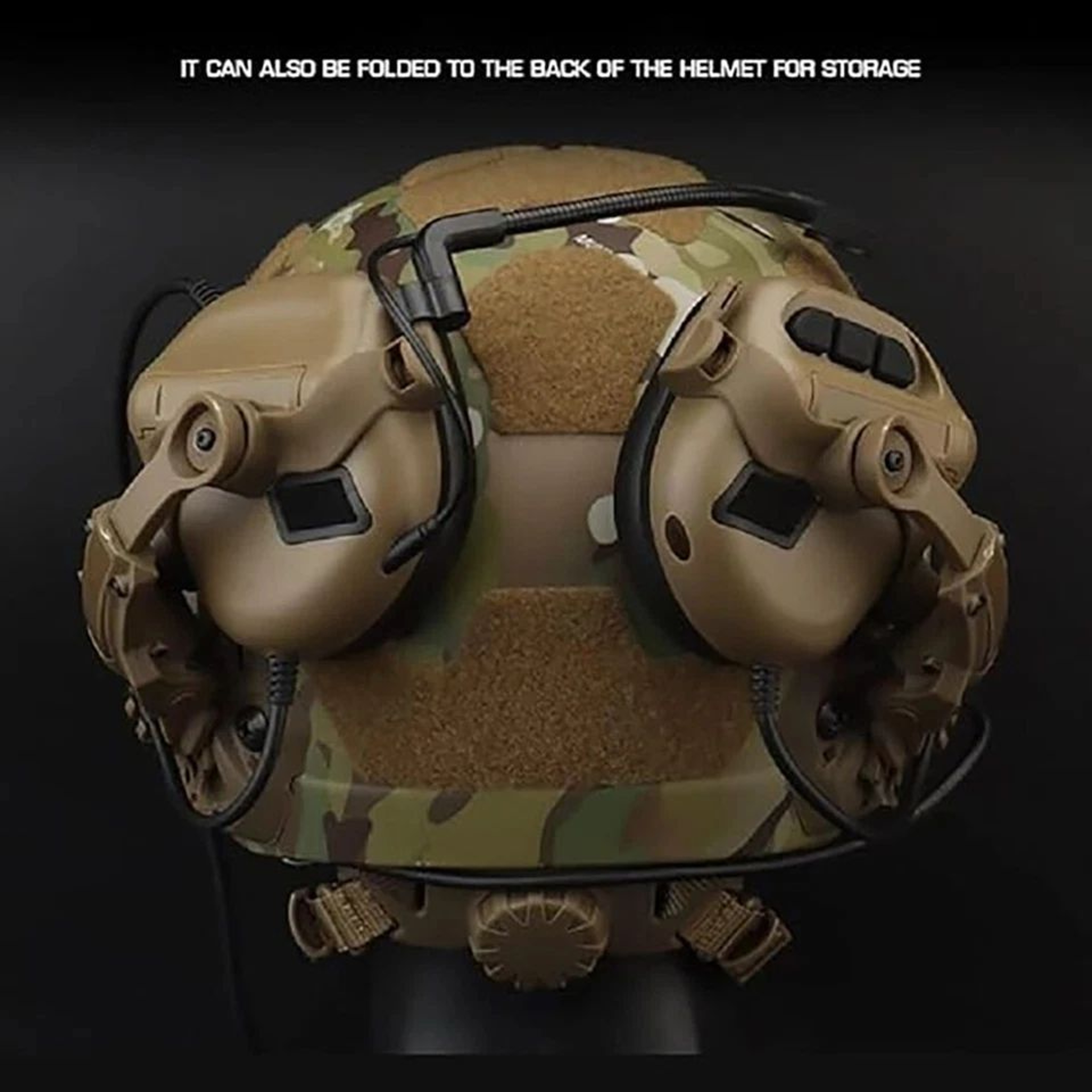 Tactical Helmet Rail Headphone Mount Adapter For M32 Headsets 2