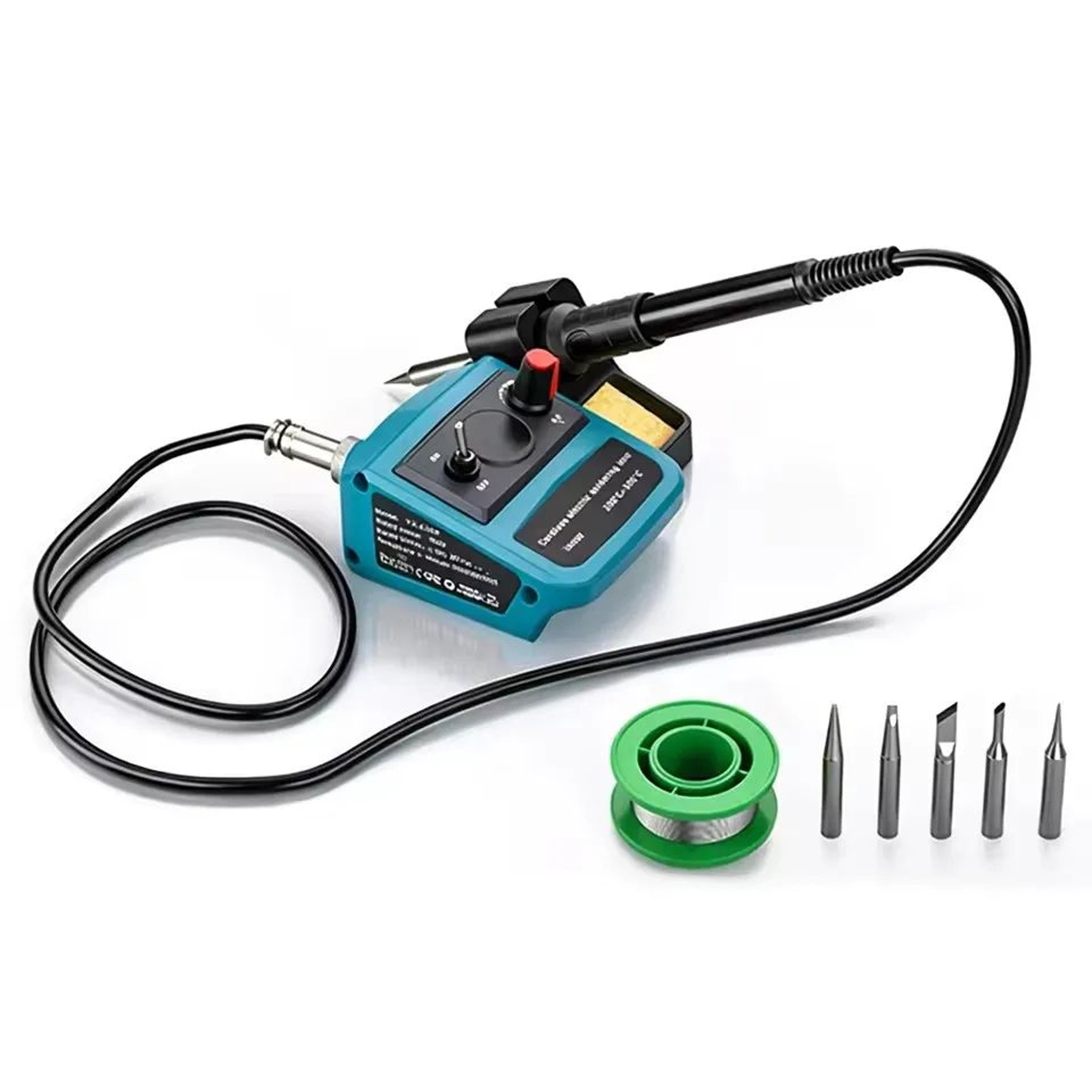 18V 20V Cordless Soldering Station With 5 Tips And Solder Wire 5