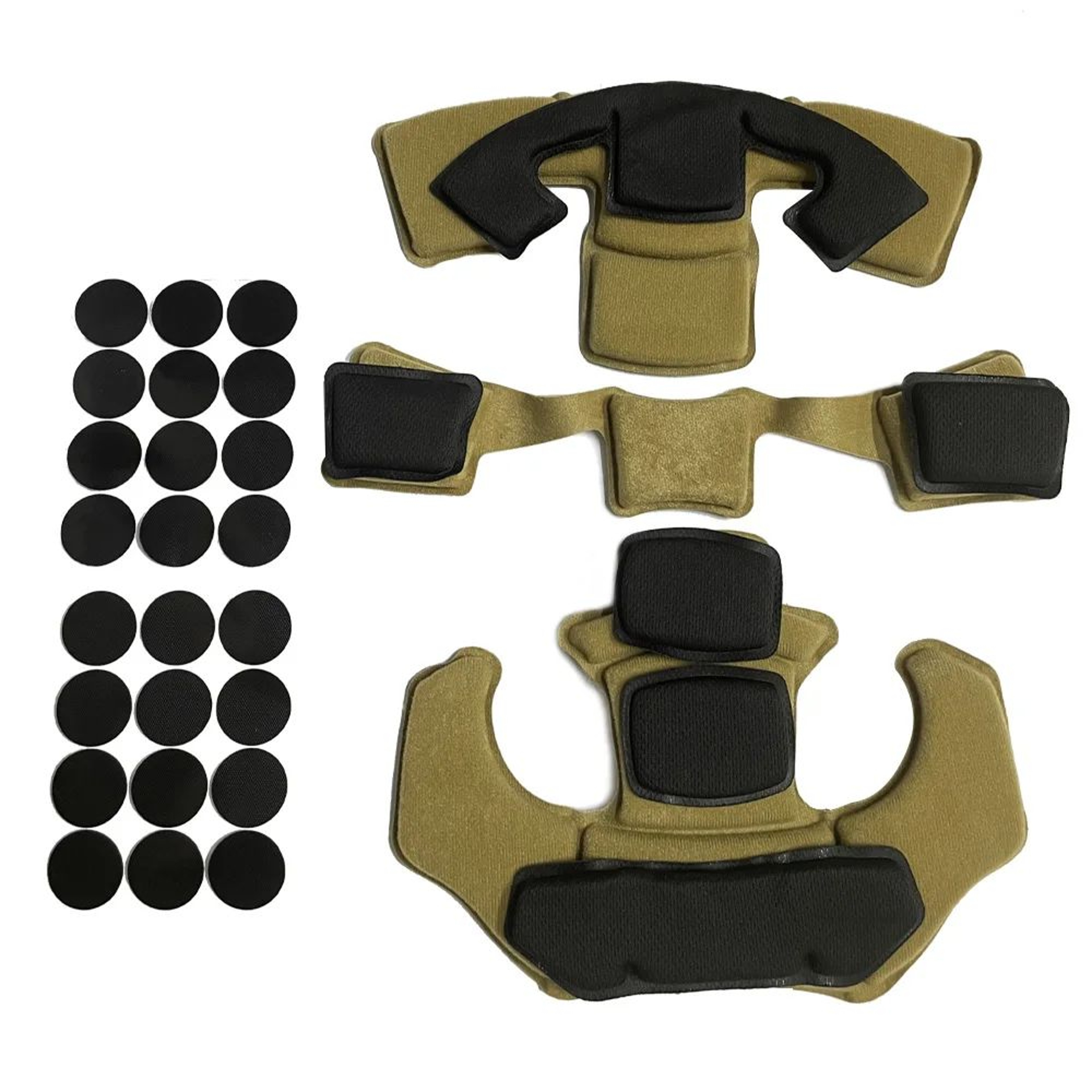 Tactical Helmet Suspension System With Memory Foam Padding For FAST MICH Helmets 6