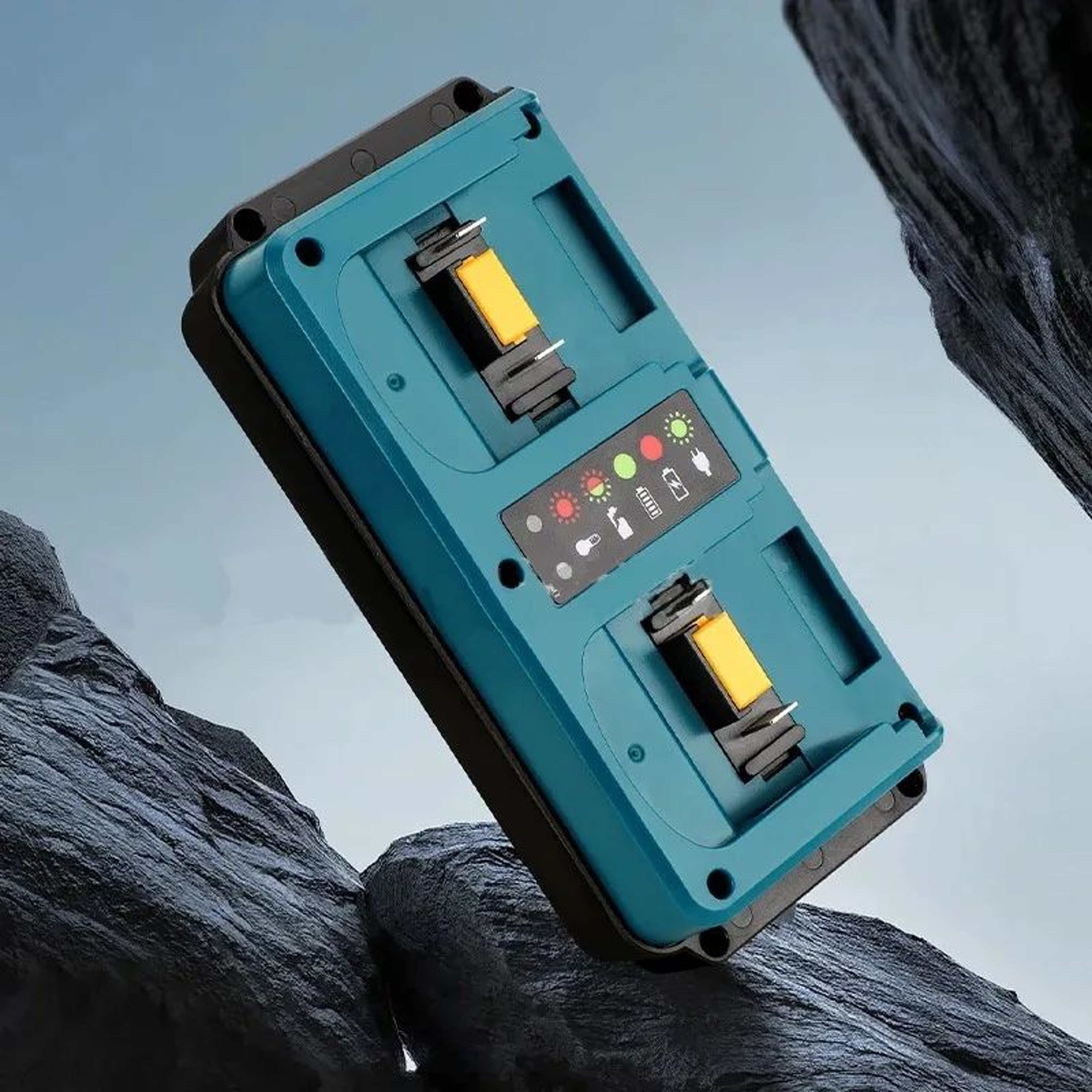 Dual Port 18V Battery Charger Station With EU Plug For Cordless Power Tools 2