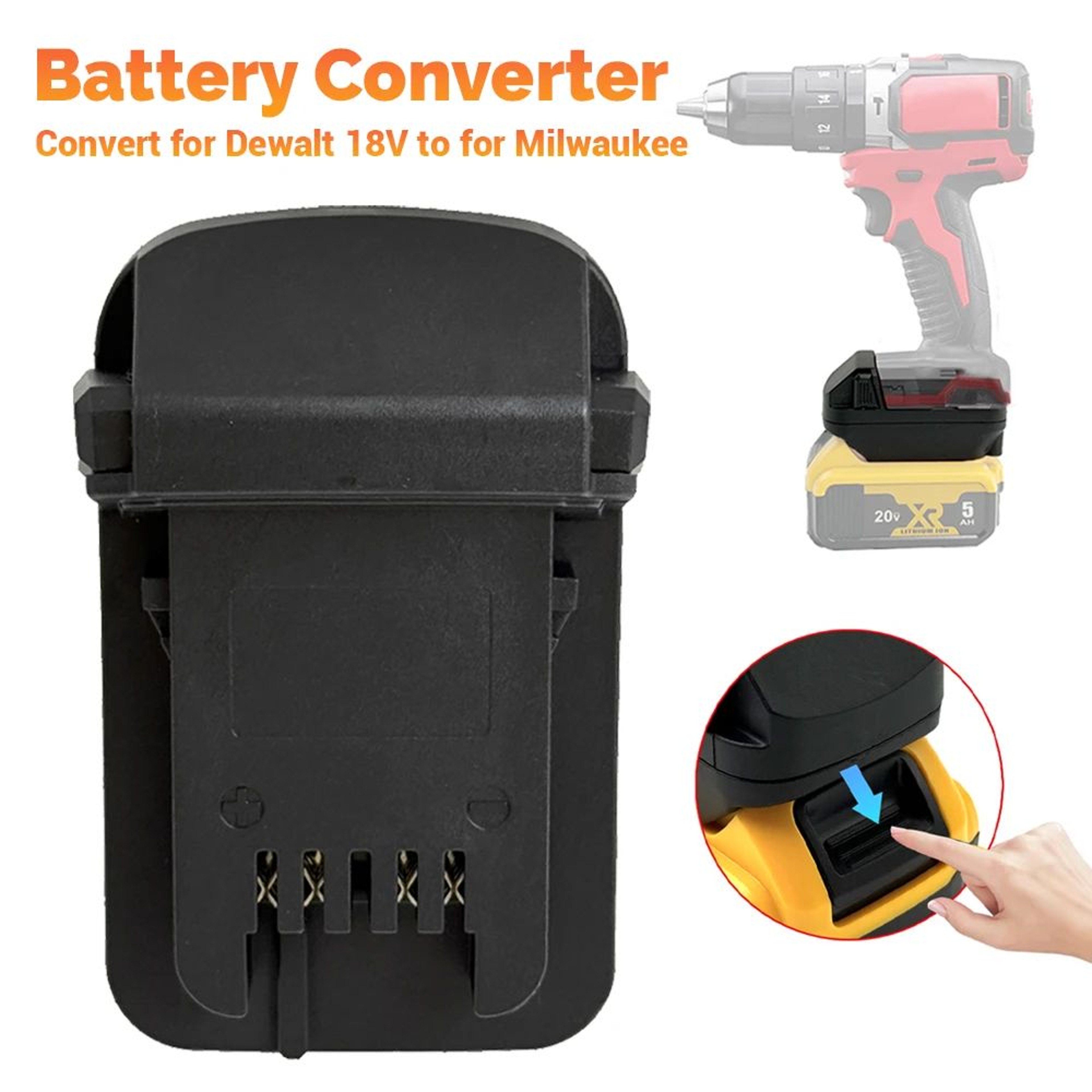 18V Battery Converter Adapter For M18 Cordless Power Tools 0