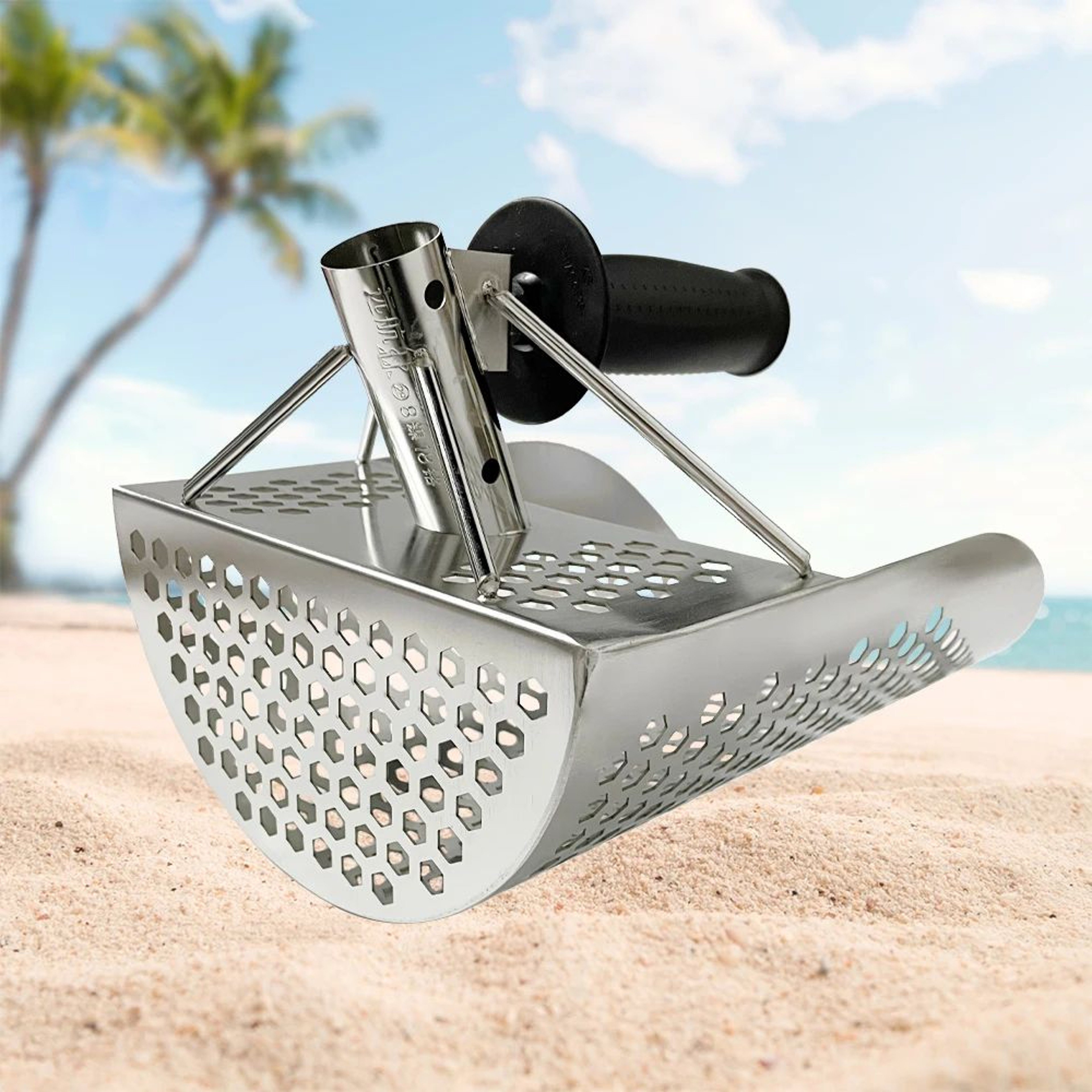 Beach Sand Scoop For Metal Detecting And Treasure Hunting 0