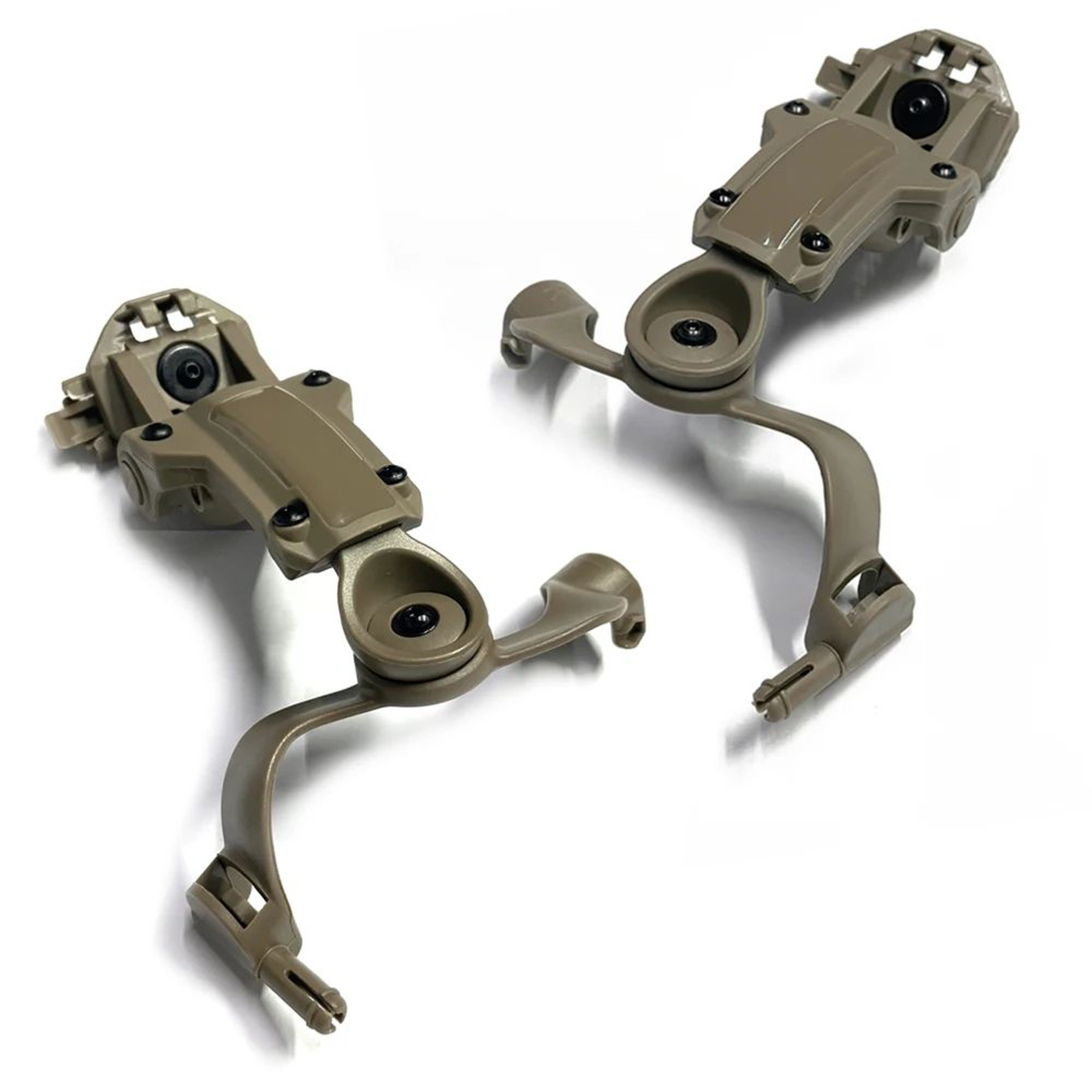 Tactical Helmet Rail Mount Adapter For Headset ARC And MLOK Systems 4