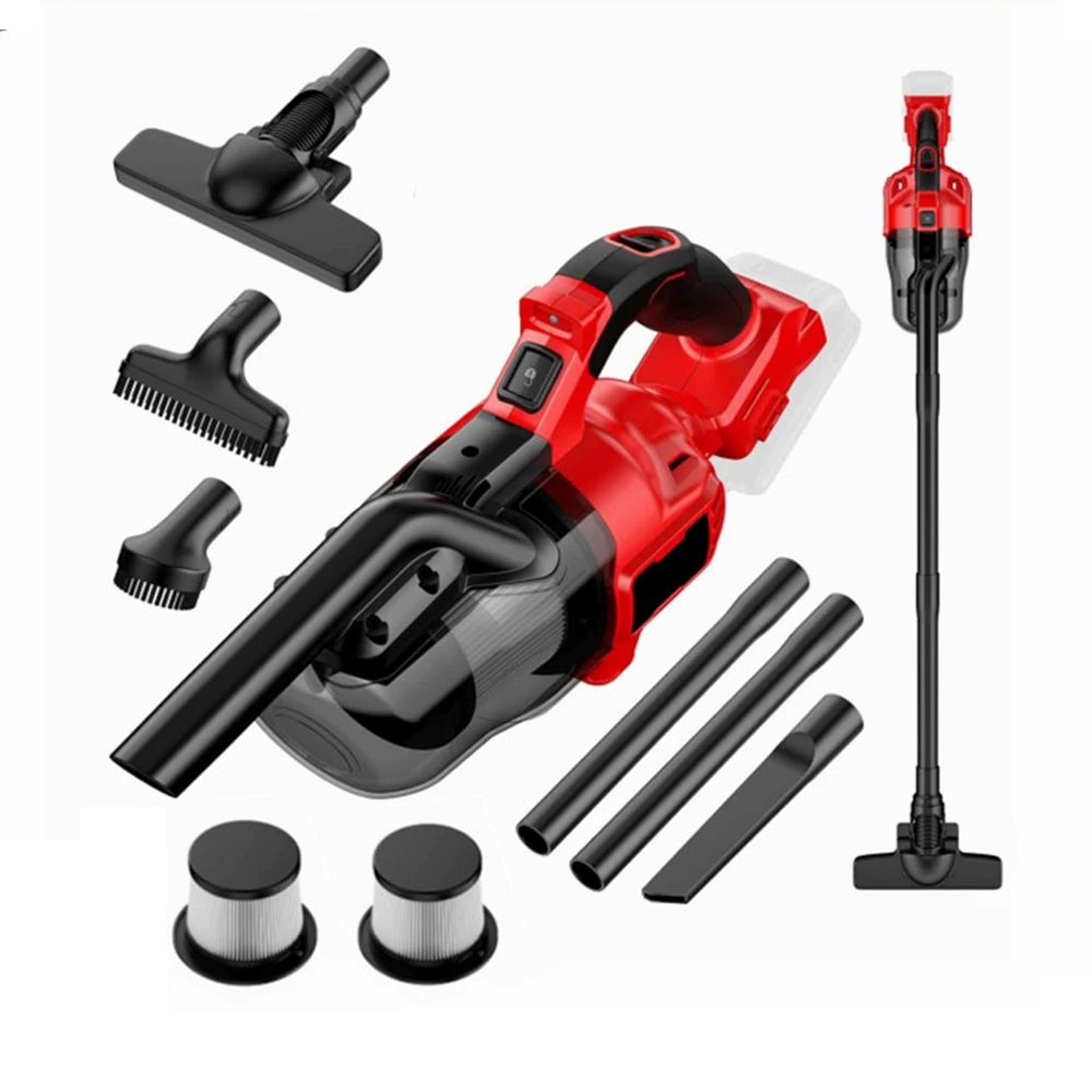 400W 6in1 Cordless Handheld Vacuum Cleaner For Home And Car 8
