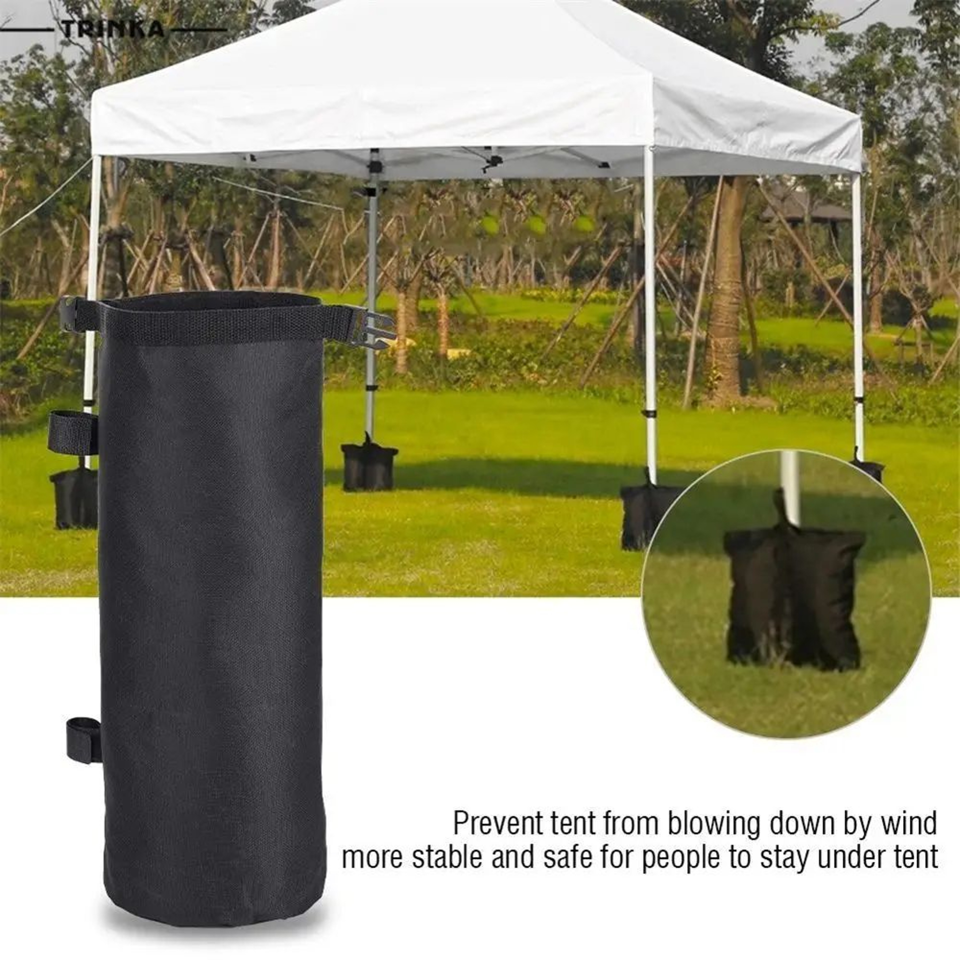 4PCS Gazebo Sandbag Weights For Secure Outdoor Tent Leg Support 3