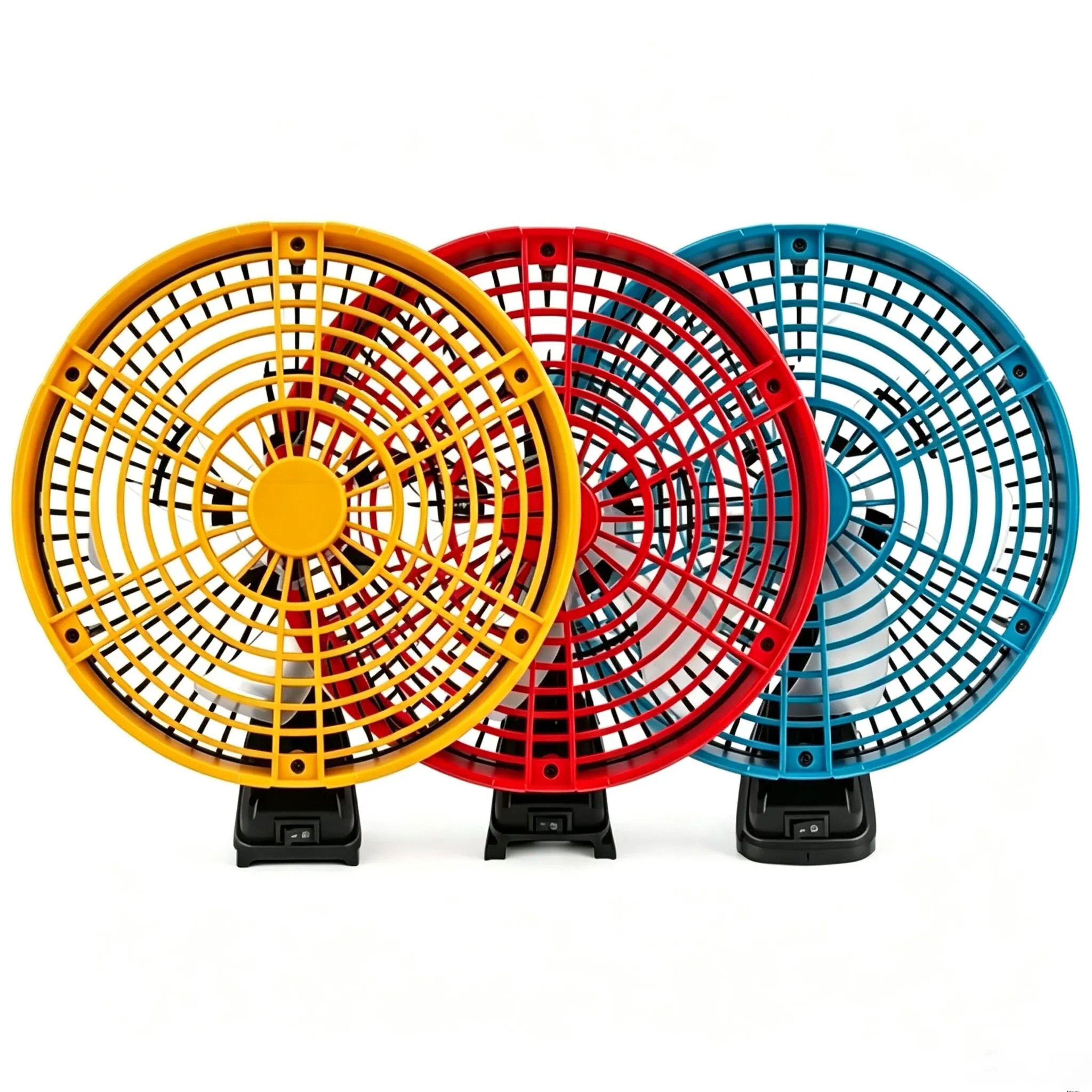 8 Inch Brushless Cordless Camping Fan With Dual USB Ports For 18V Battery 0