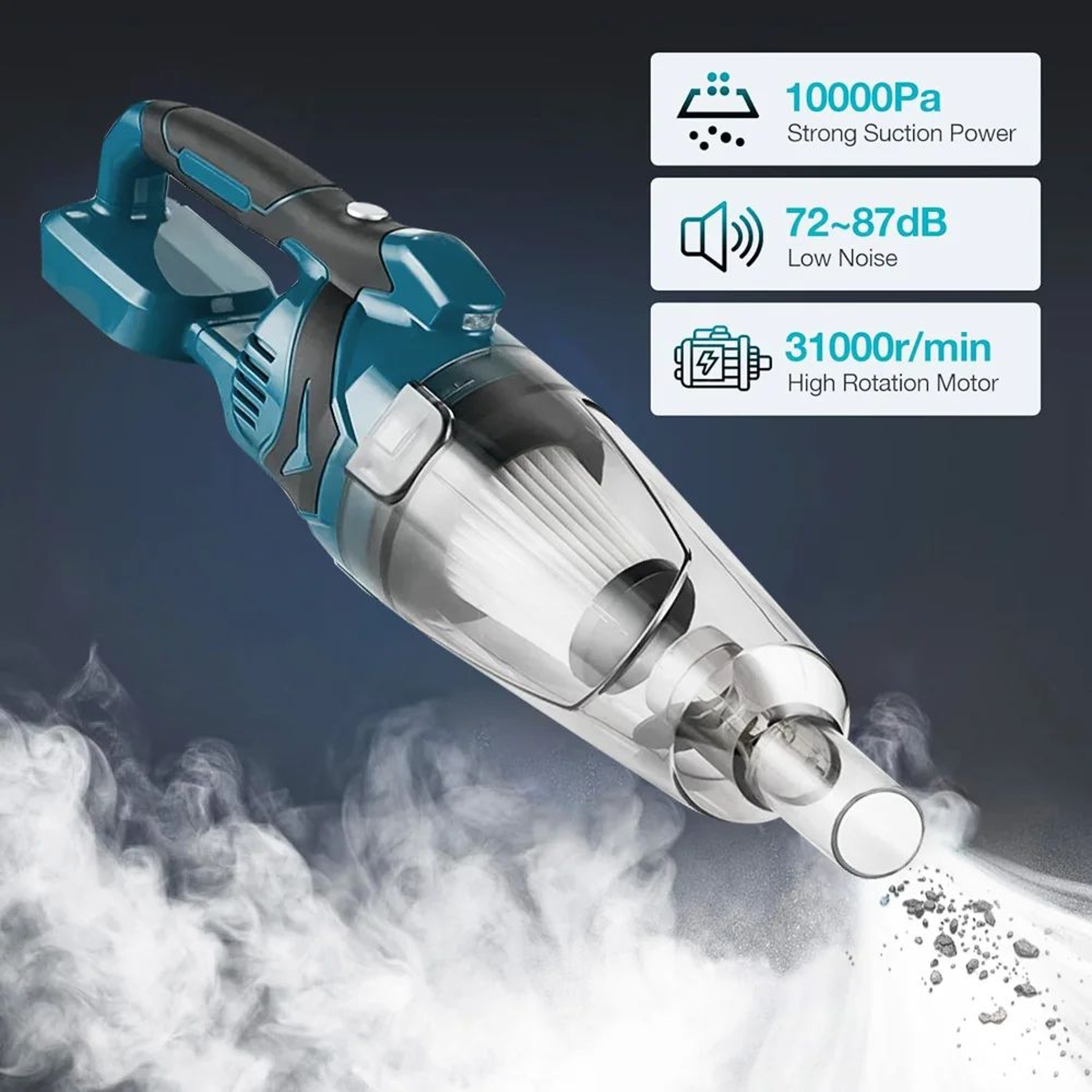 5 In 1 Cordless Handheld Vacuum Cleaner 10000Pa Portable Car And Home Vacuum 2