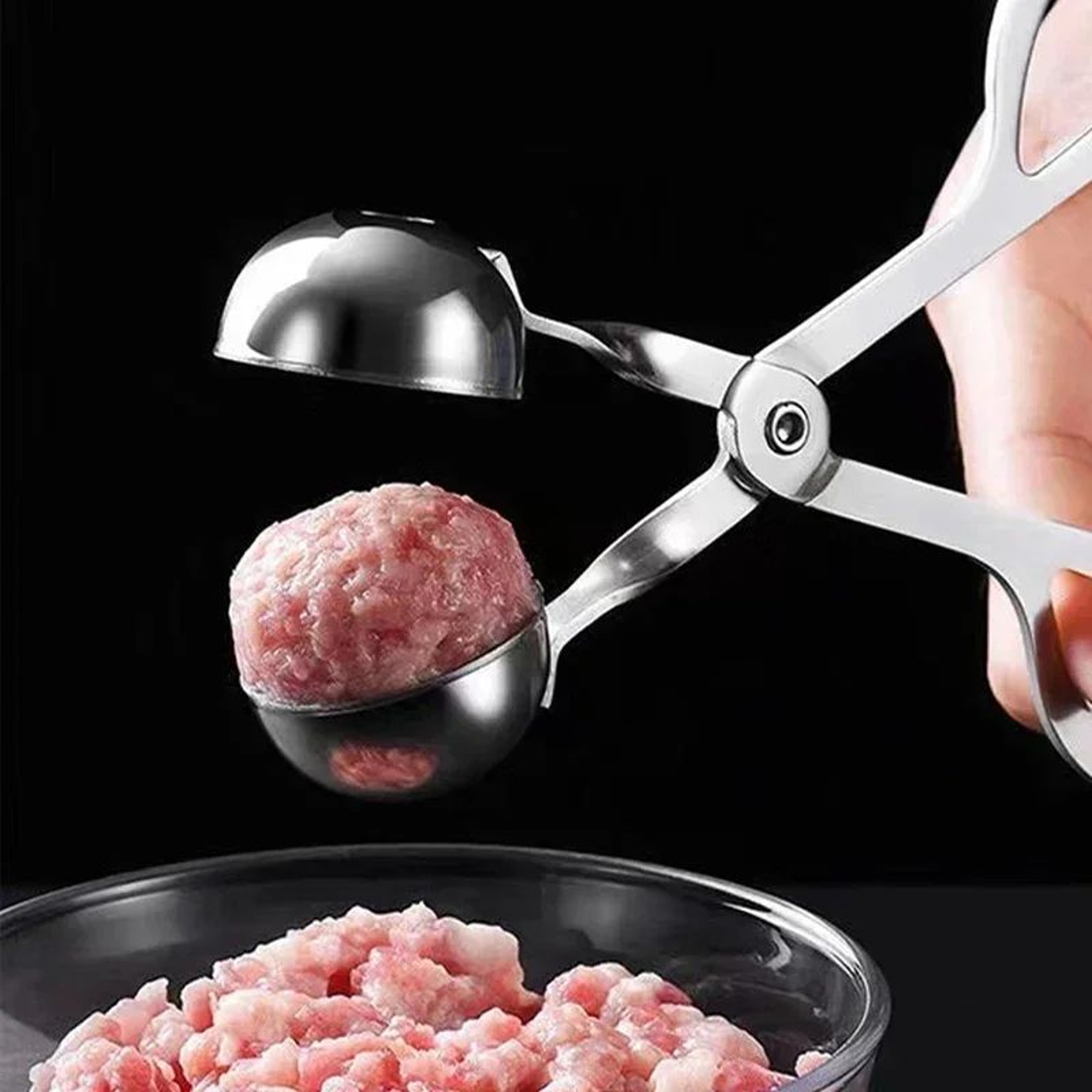 Stainless Steel Meatball Maker And Rice Ball Mould Kitchen Tool 5