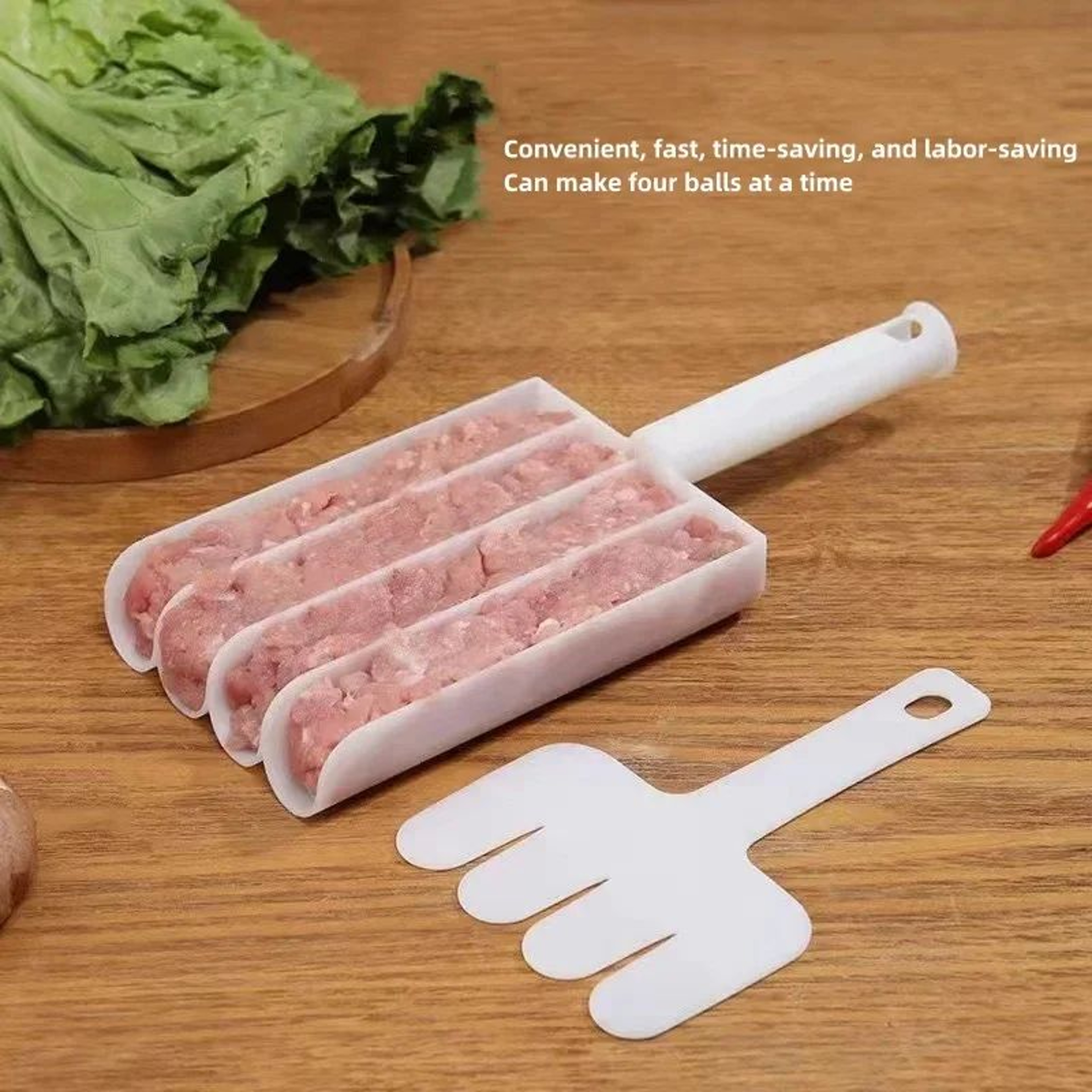 Stainless Steel Meatball Maker And Rice Ball Mould Kitchen Tool 9
