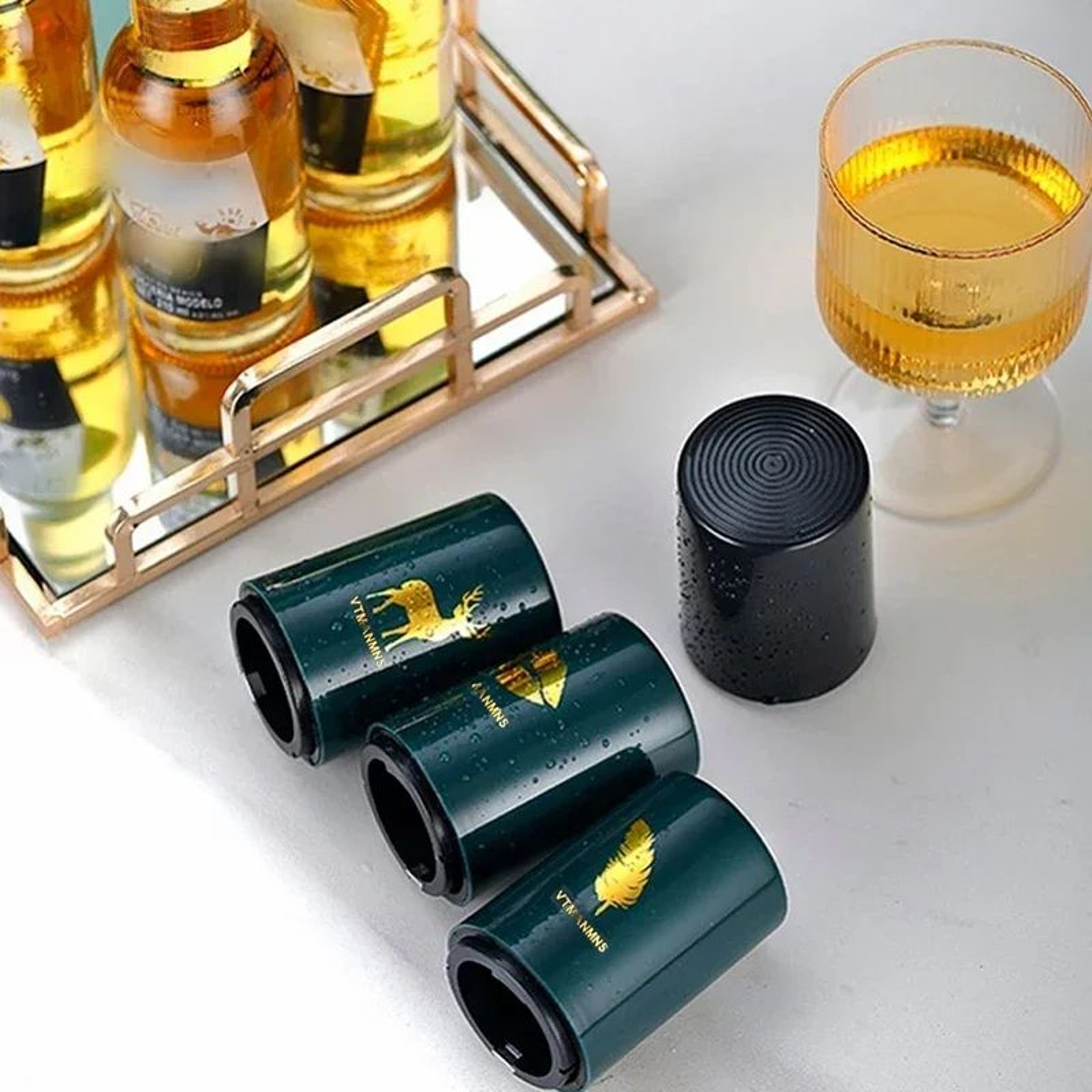 Magnetic Automatic Beer Bottle Opener With Easy Push Design 4