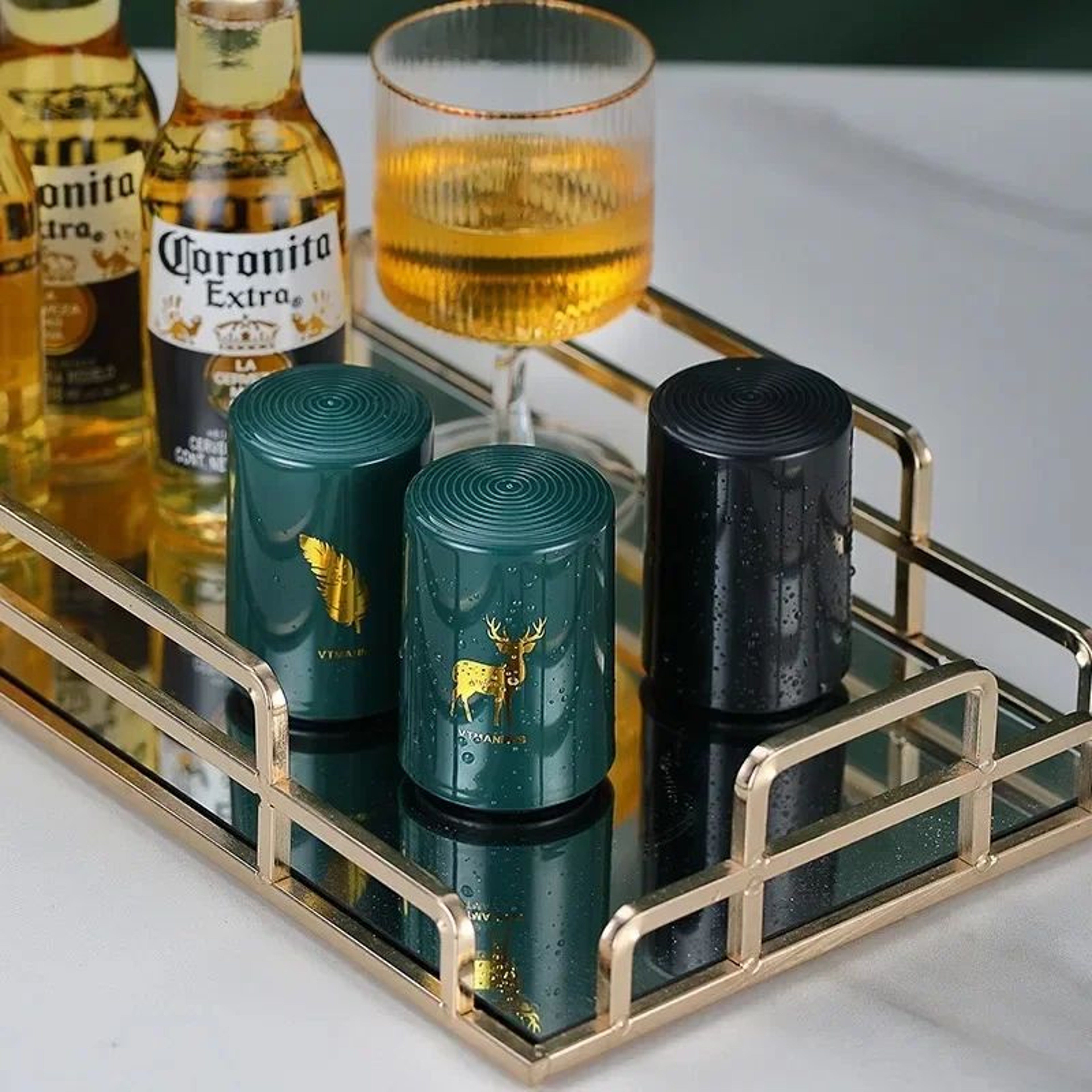 Magnetic Automatic Beer Bottle Opener With Easy Push Design 5