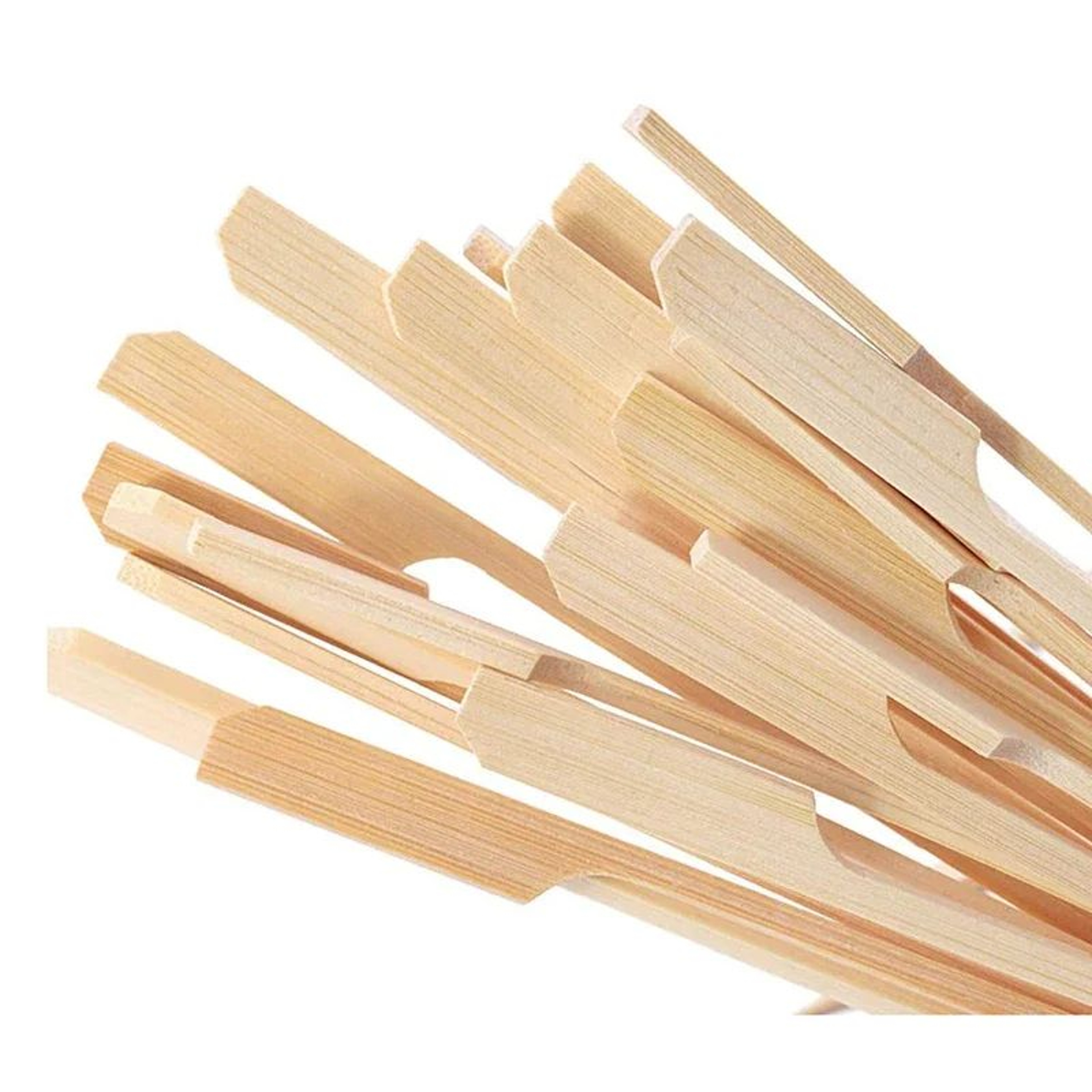 100 PCS Disposable Bamboo Skewers For BBQ Fruit And Appetizers 35 And 47 Inch 4
