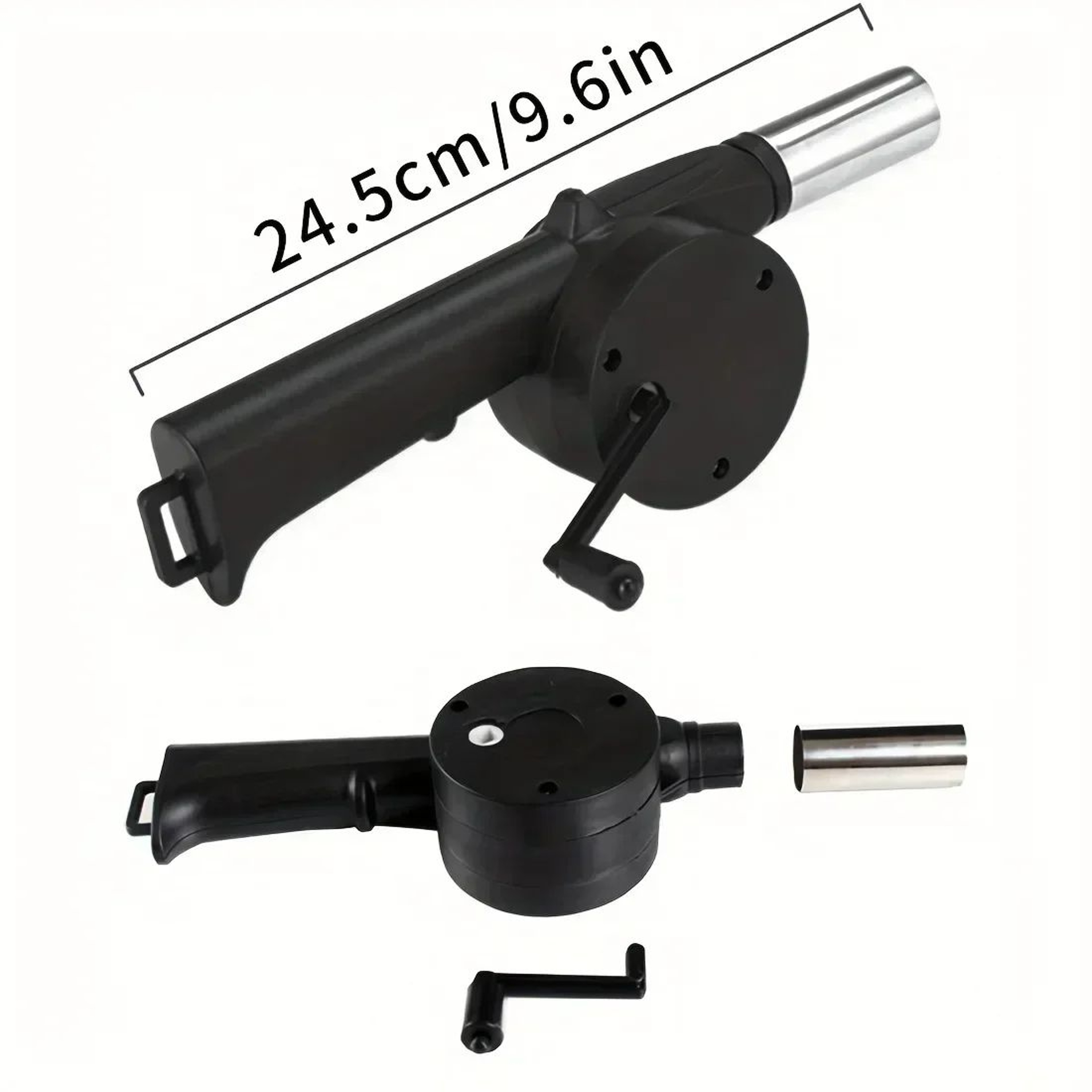 Portable Handheld BBQ Charcoal Blower Fan For Camping And Outdoor Grilling 3